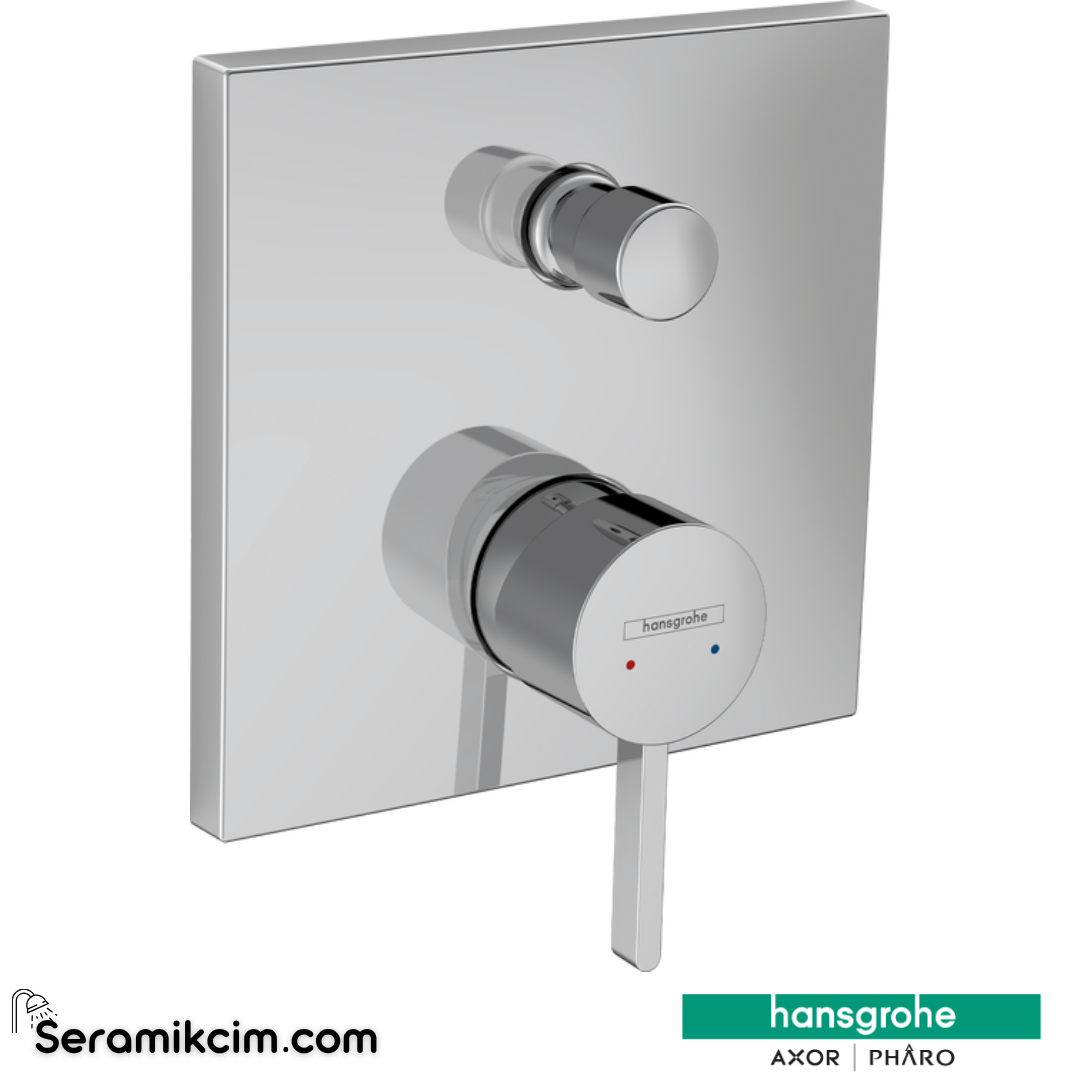 Hansgrohe Finoris Tek Kollu Banyo Bataryası Ankastre Montaj 76415000 - 76415000