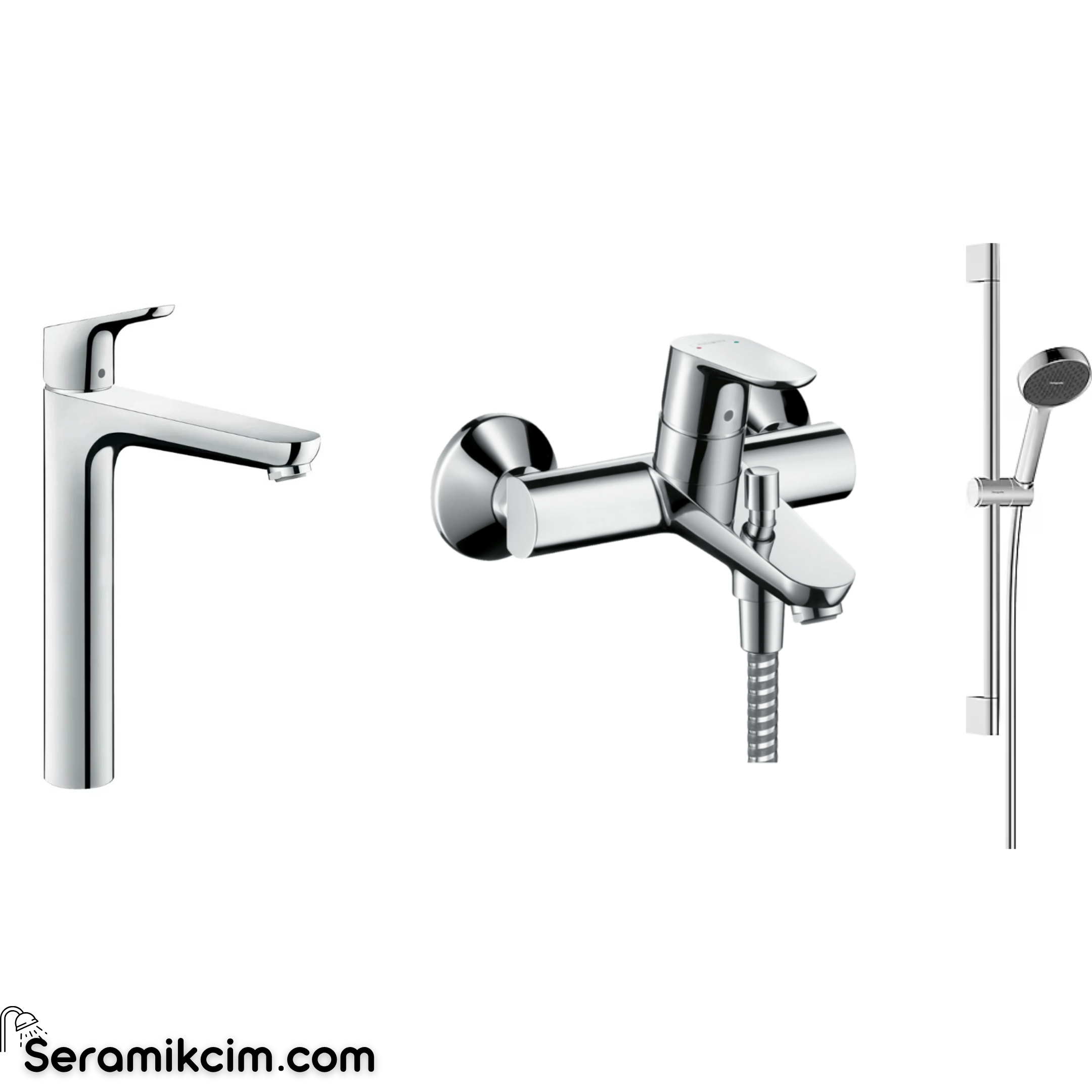 Hansgrohe Focus Banyo ve Çanak Lavabo Batarya Set