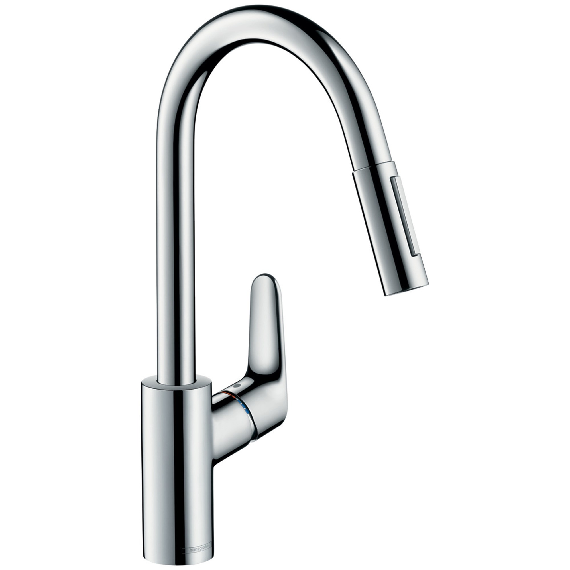 Hansgrohe Focus E2 240 Pull-Out Eviye Bataryası Ecosmart+ Krom 31833000