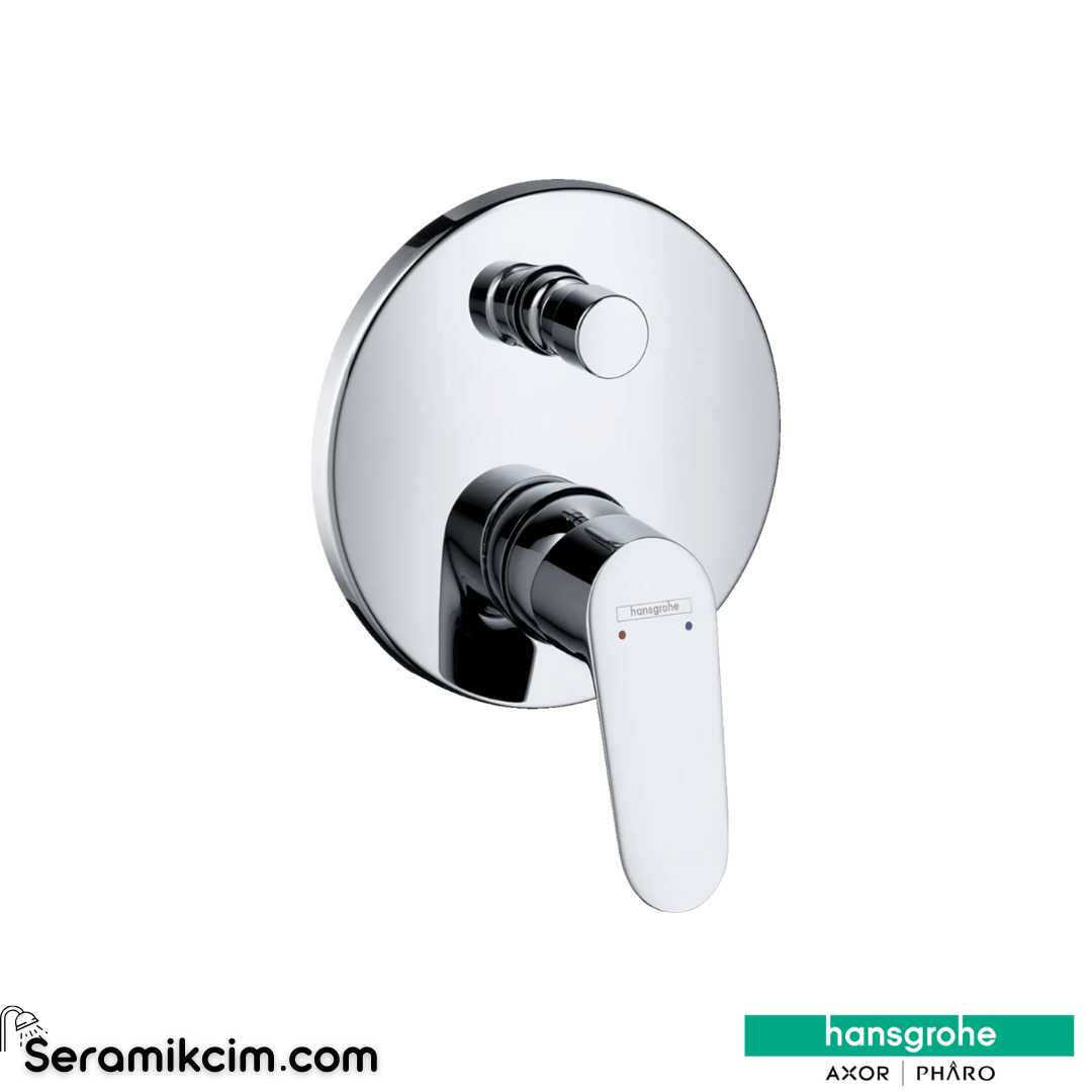 Hansgrohe Focus E2 Ankastre Banyo Bataryası Krom 31945000