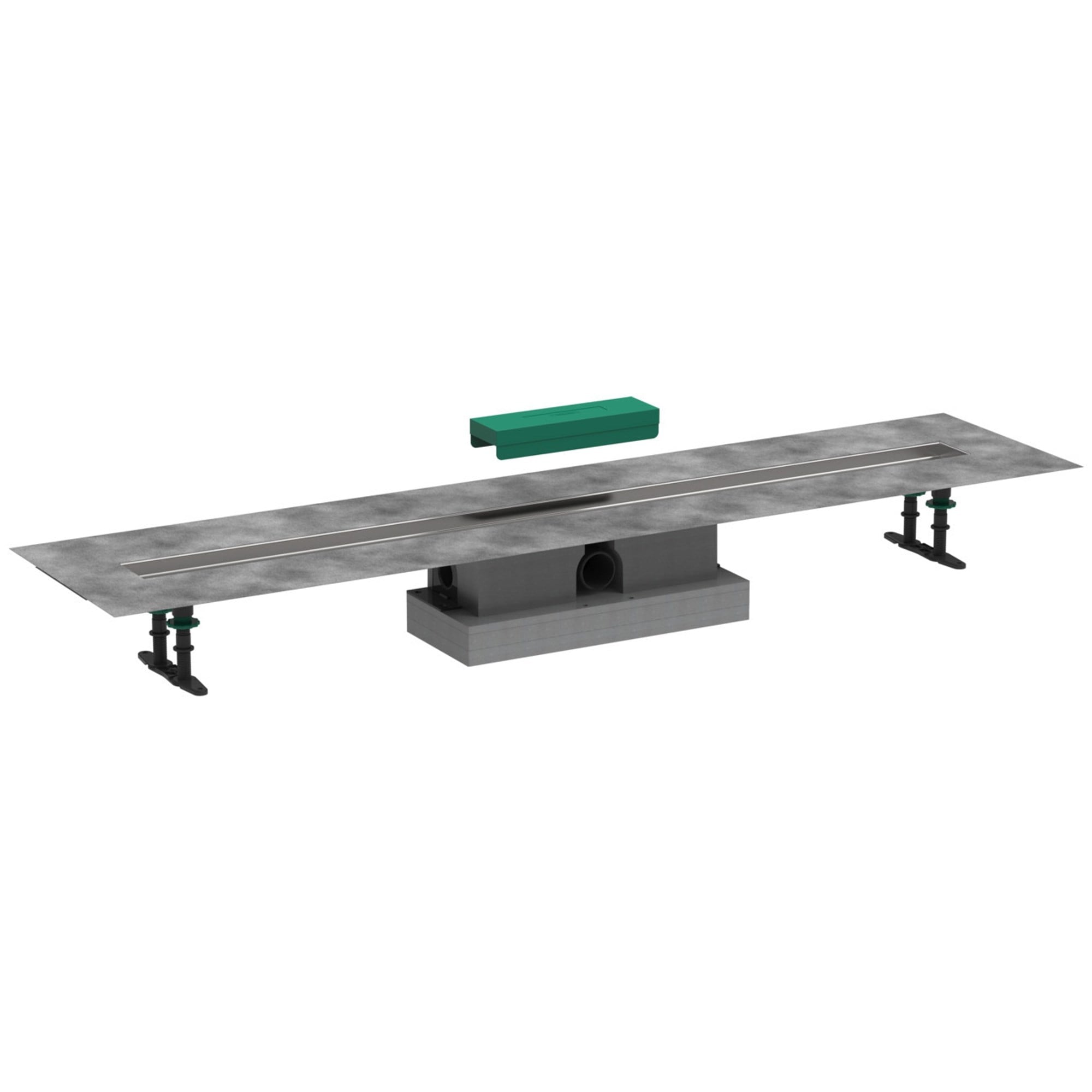 Hansgrohe Komple Set Standart Kurulum İçin- 120 Cm Seramik Kaplanabilir Duş Kanalı İçin 56027180