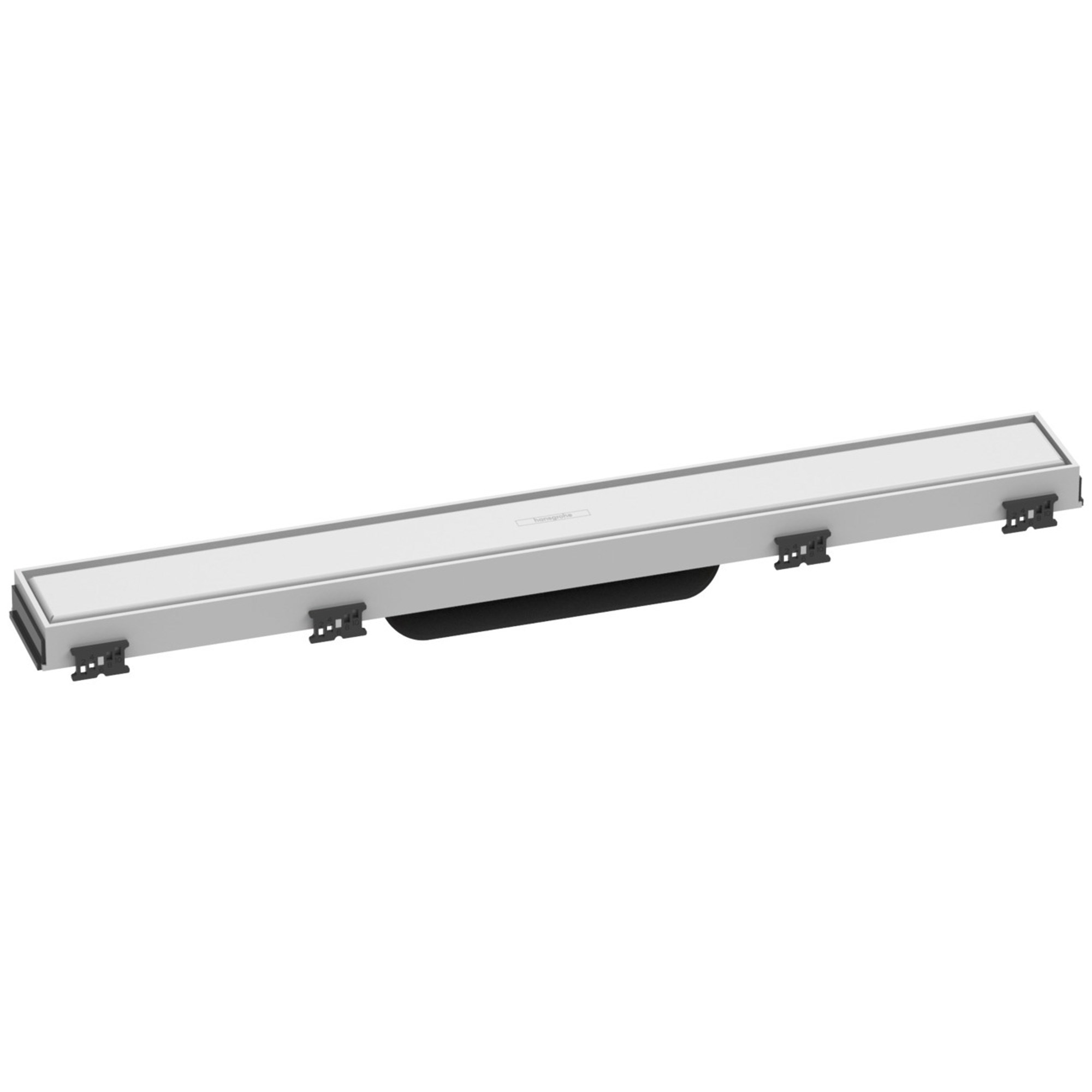 Hansgrohe Linear Duş Kanalı 60 Cm Seramik Kaplanabilir Kapak, Yüksekliği Ayarlanabilir Çerçeve İle Mat Beyaz 56036700