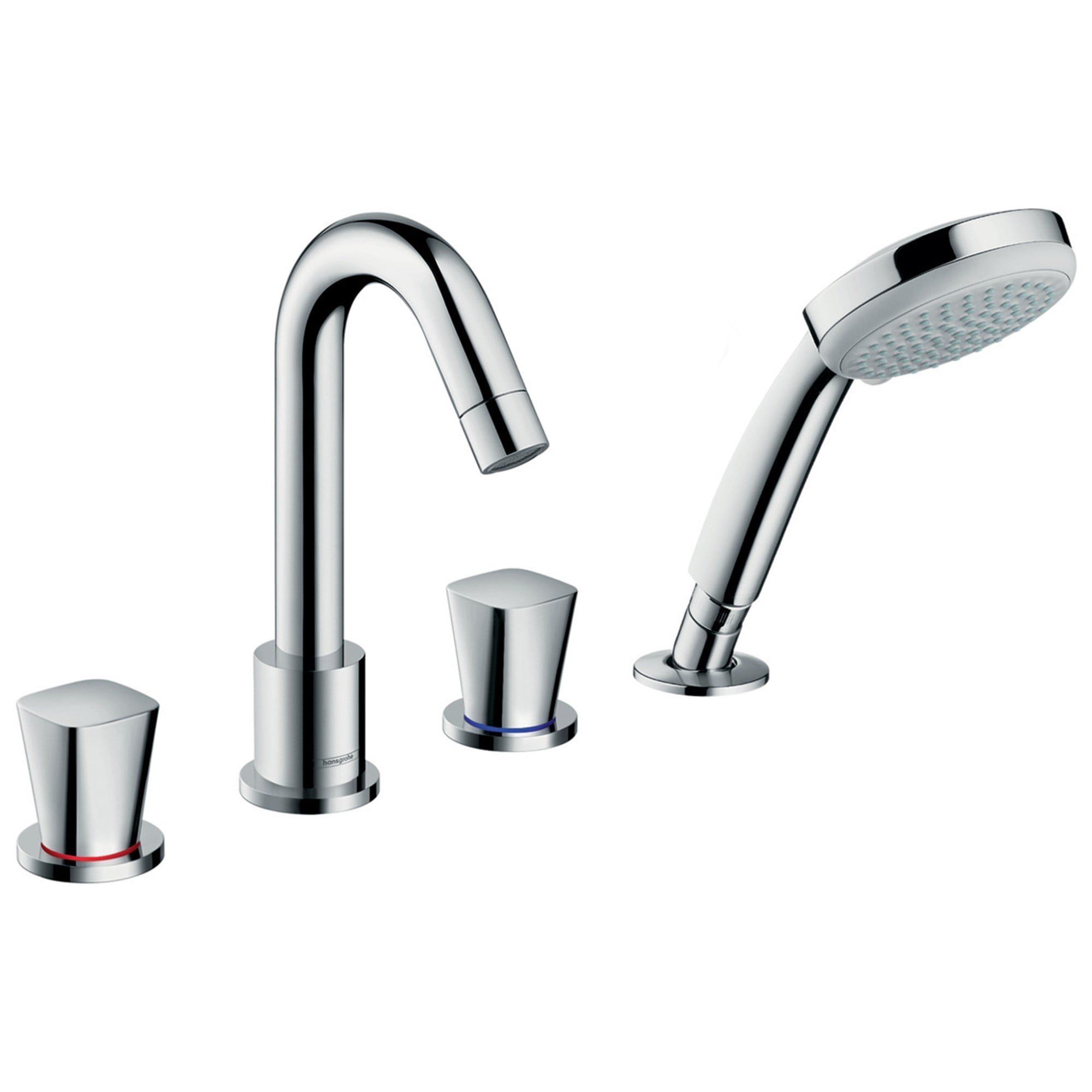 Hansgrohe Logis 4 Delikli Küvet Bataryası 71314000