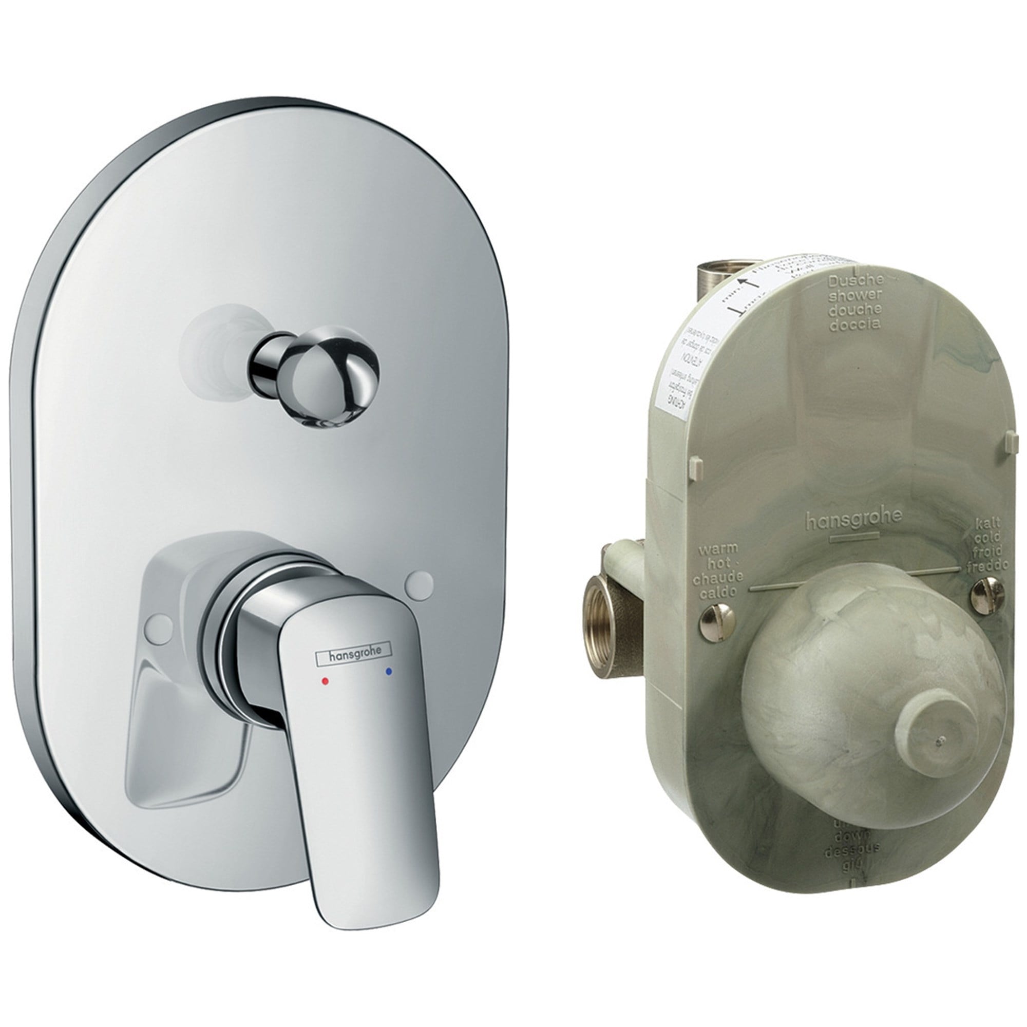 Hansgrohe Logis Banyo Bataryası Seti Ankastre 71409000