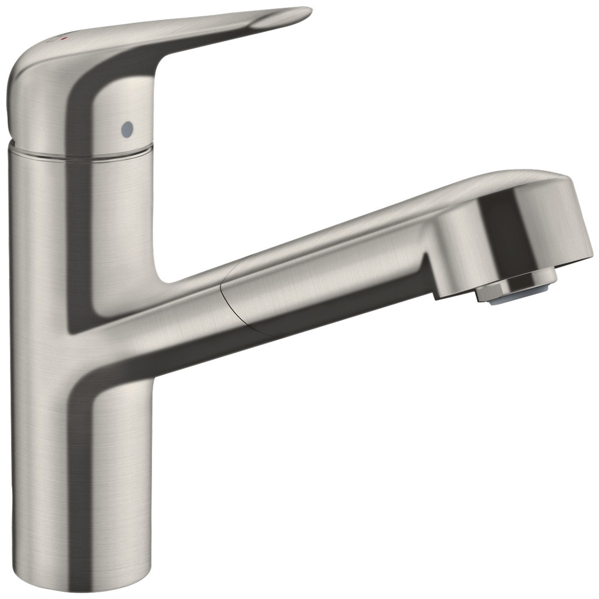 Hansgrohe M427-H150 Eviye Bataryası Çek. İle Paslanmaz Çelik 71814800