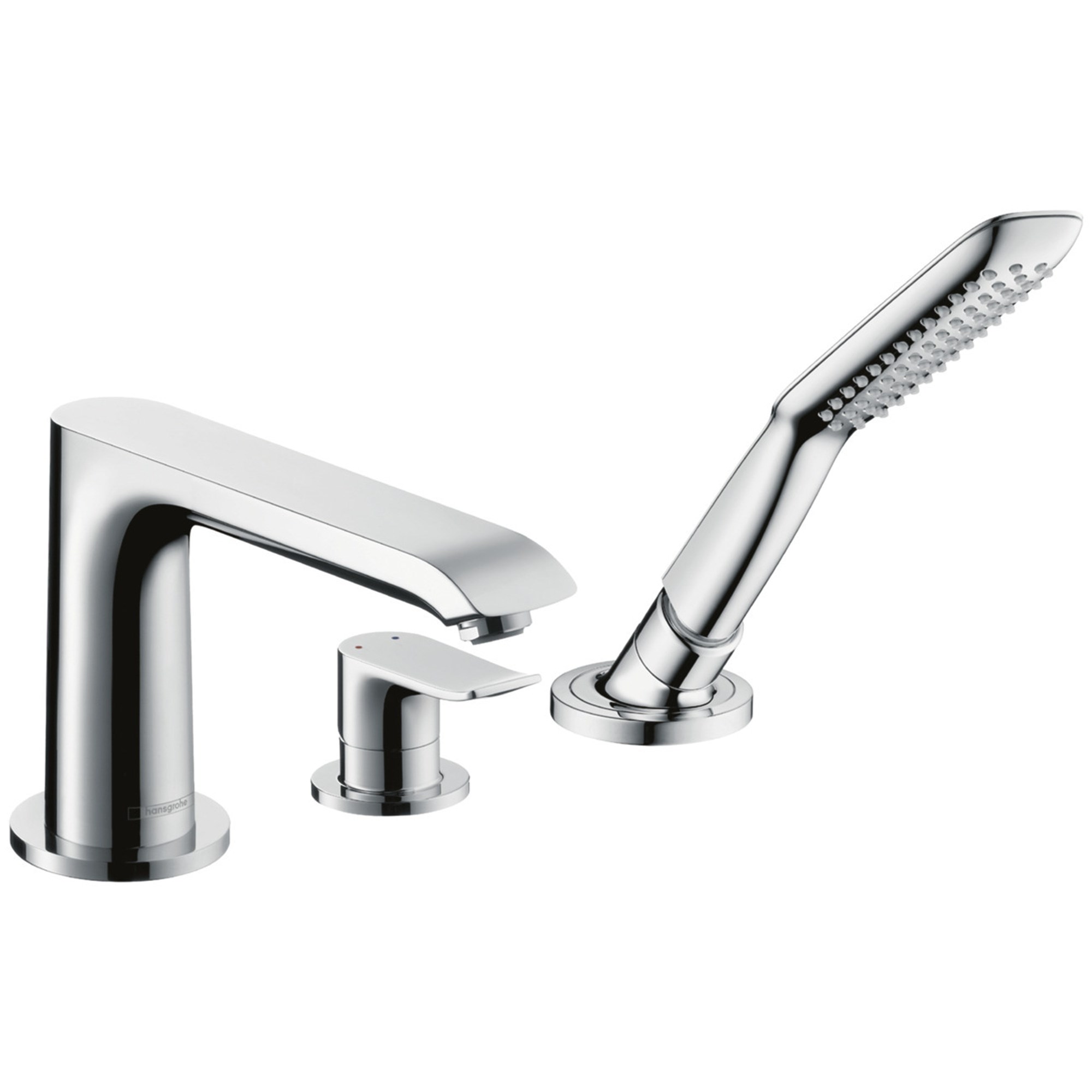 Hansgrohe Metris 3 Delikli Küvet Bataryası 31190000