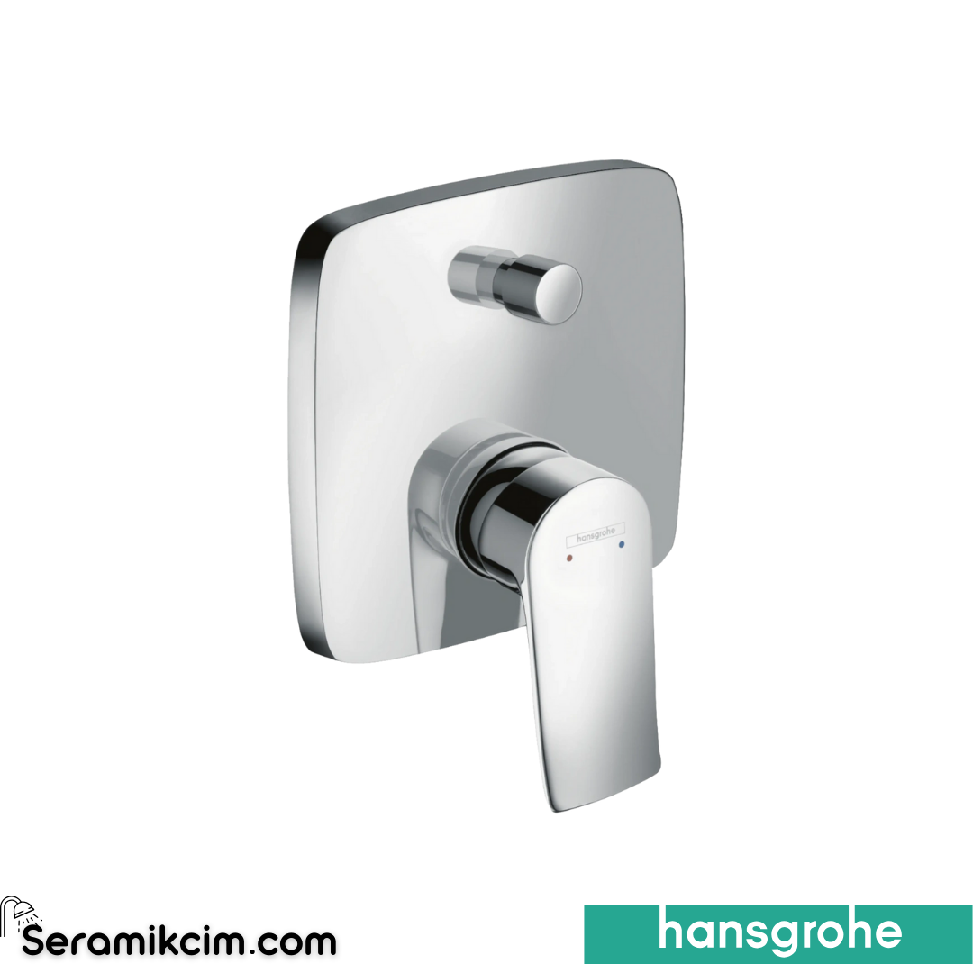 Hansgrohe Metris Ankastre Banyo Bataryası Krom 31454000