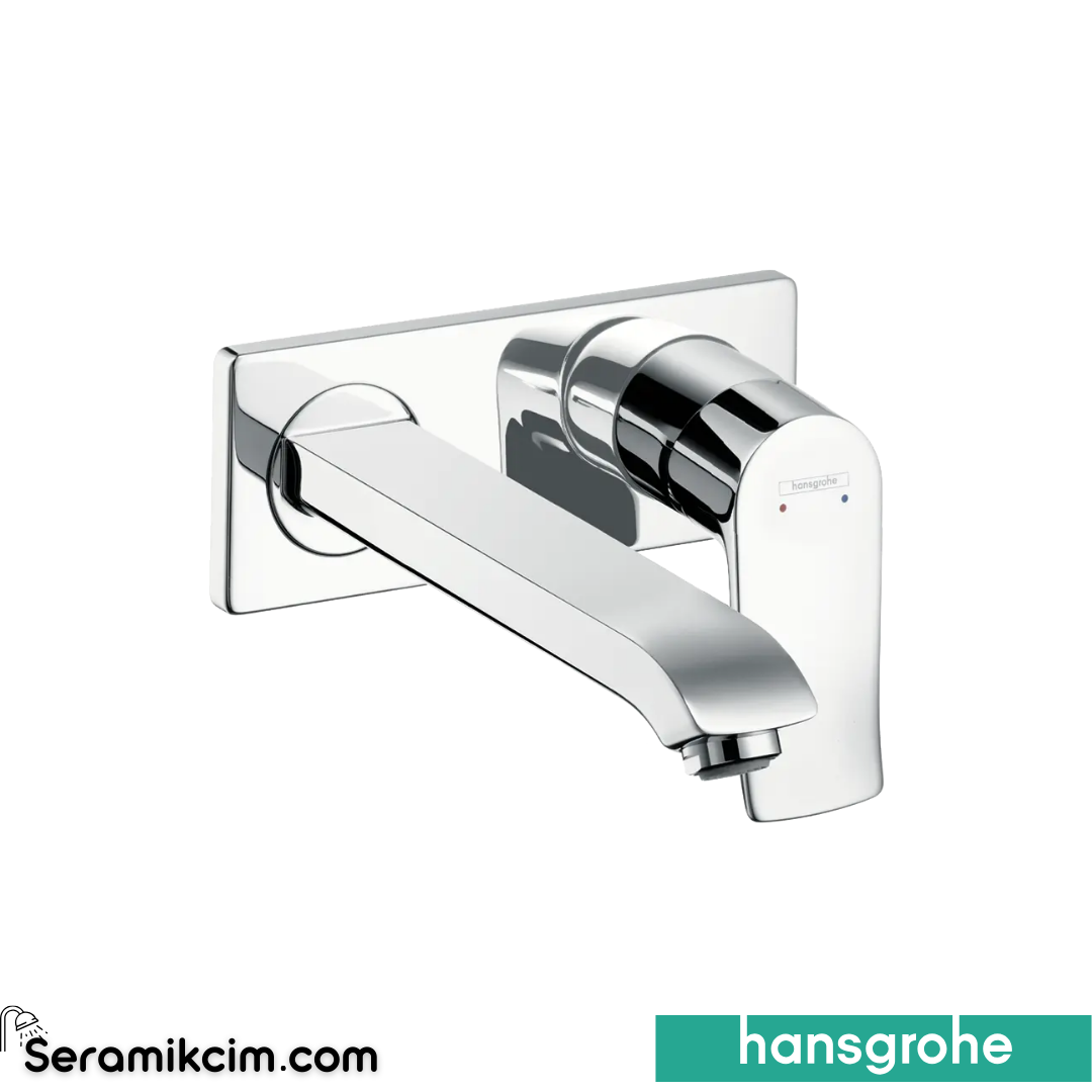 Hansgrohe Metris Ankastre Lavabo Bataryası 225mm Krom  31086000