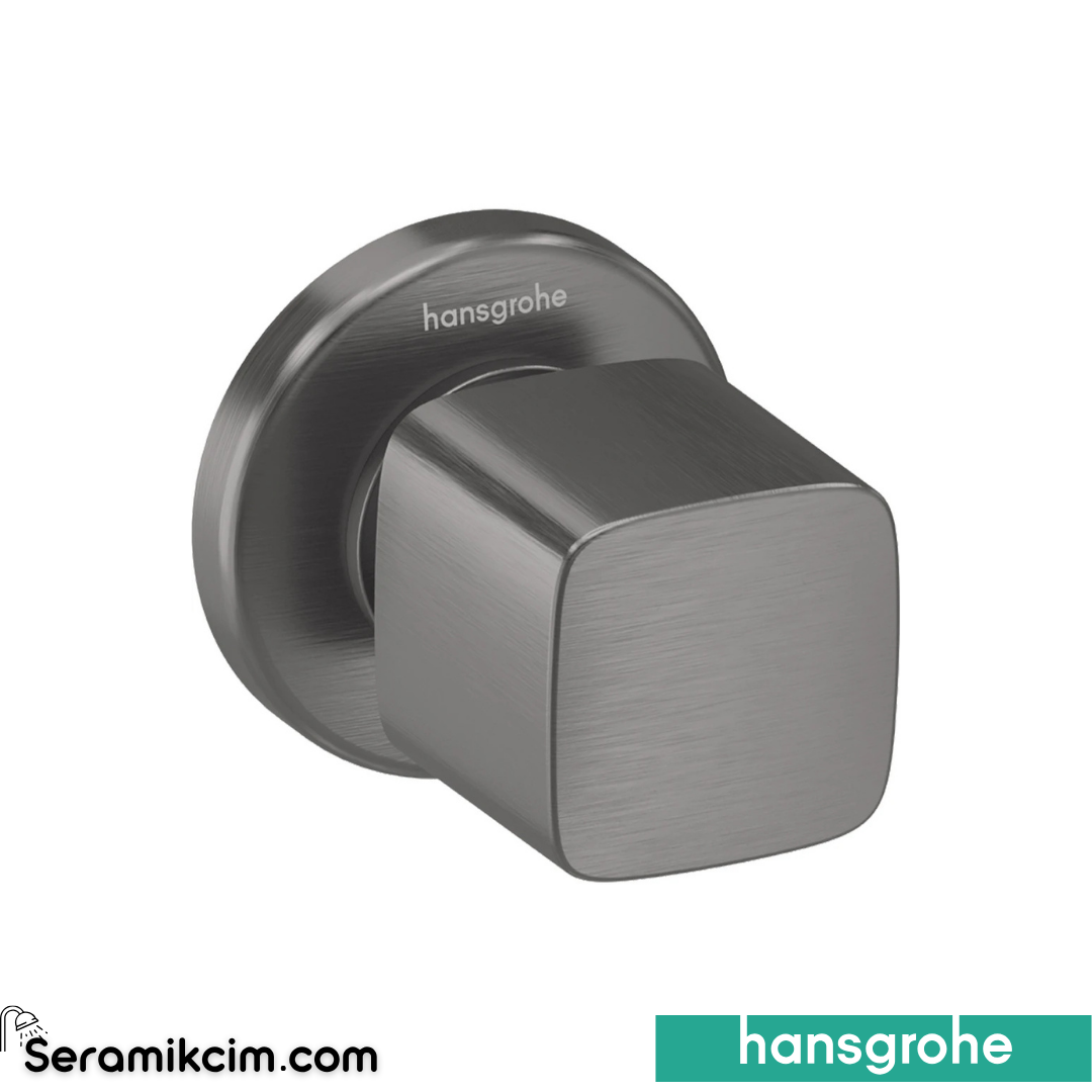 Hansgrohe Metris Ankastre Stop Valf Mat Siyah Krom 31677340