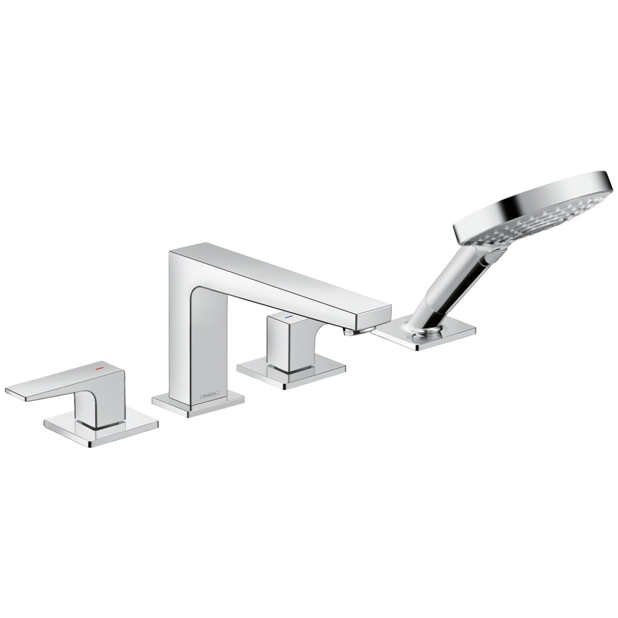 Hansgrohe Metropol 4 Delikli Küvet Kenarı Banyo Bataryası Krom 32553000