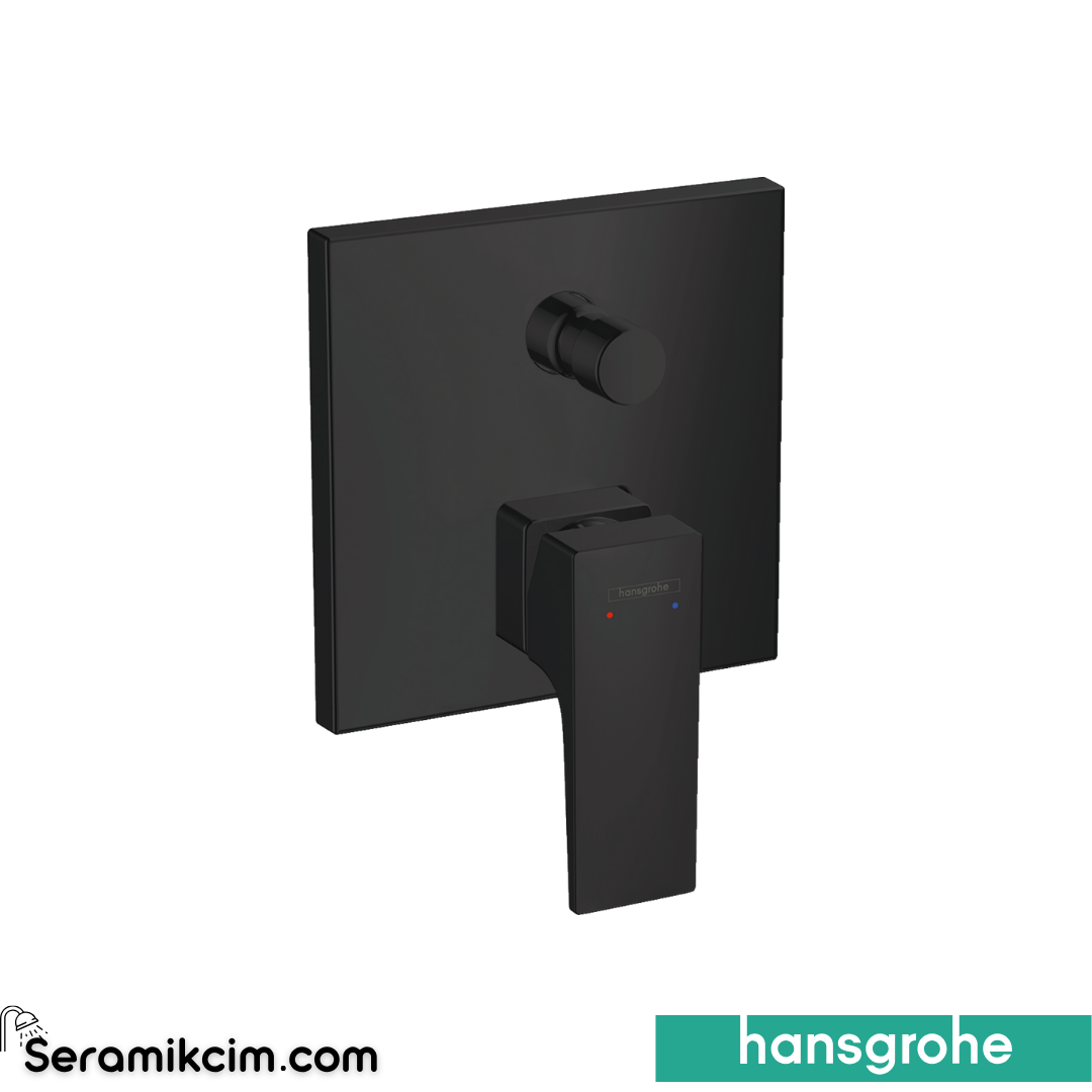 Hansgrohe Metropol Ankastre Banyo Bataryası Mat Siyah 32545670