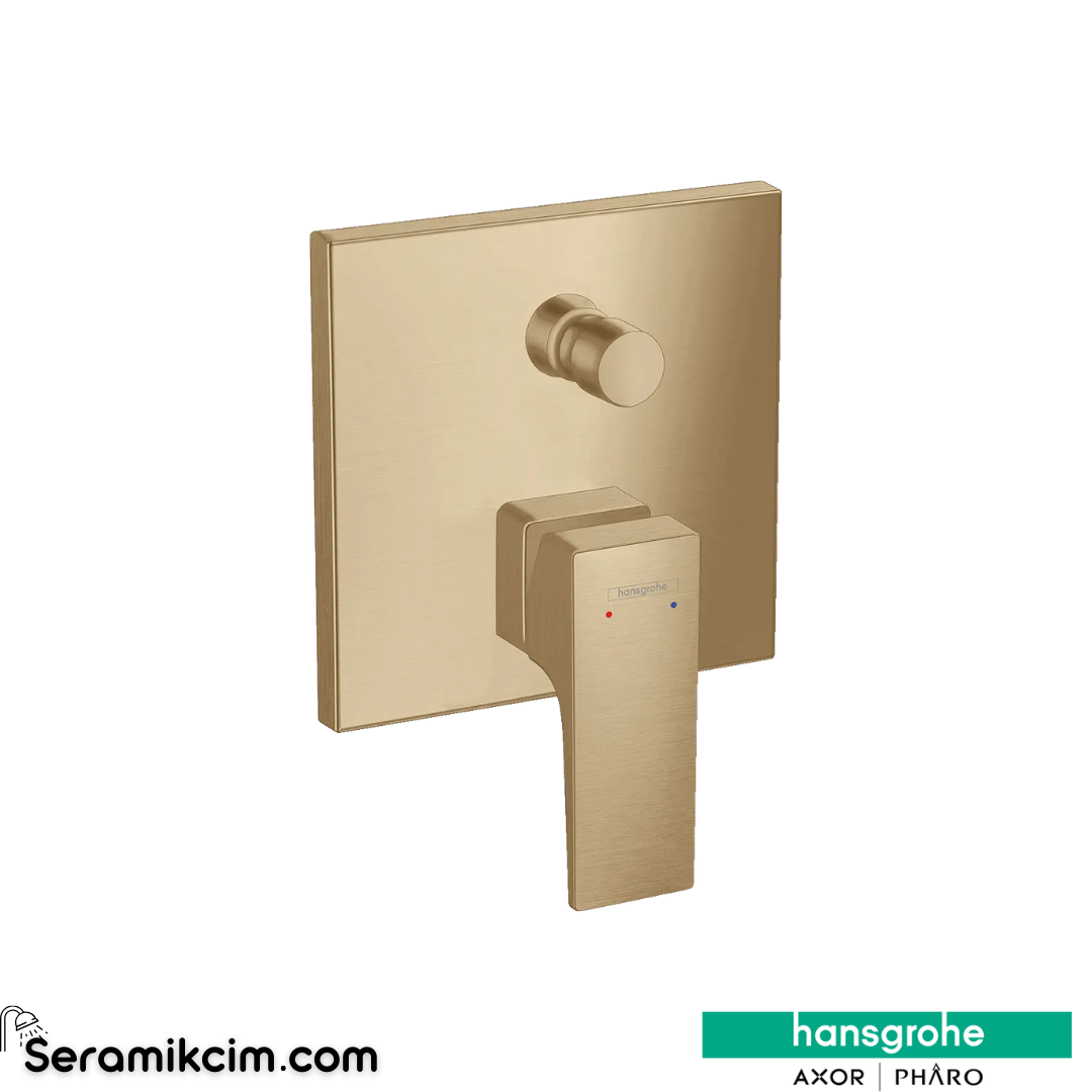 Hansgrohe Metropol Banyo Bataryası Ankastre Mat Bronz 32546140