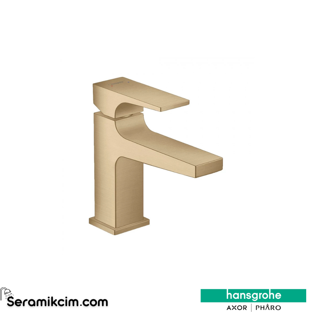 Hansgrohe Metropol Lavabo Bataryası 100 Mat Bronz 32500140