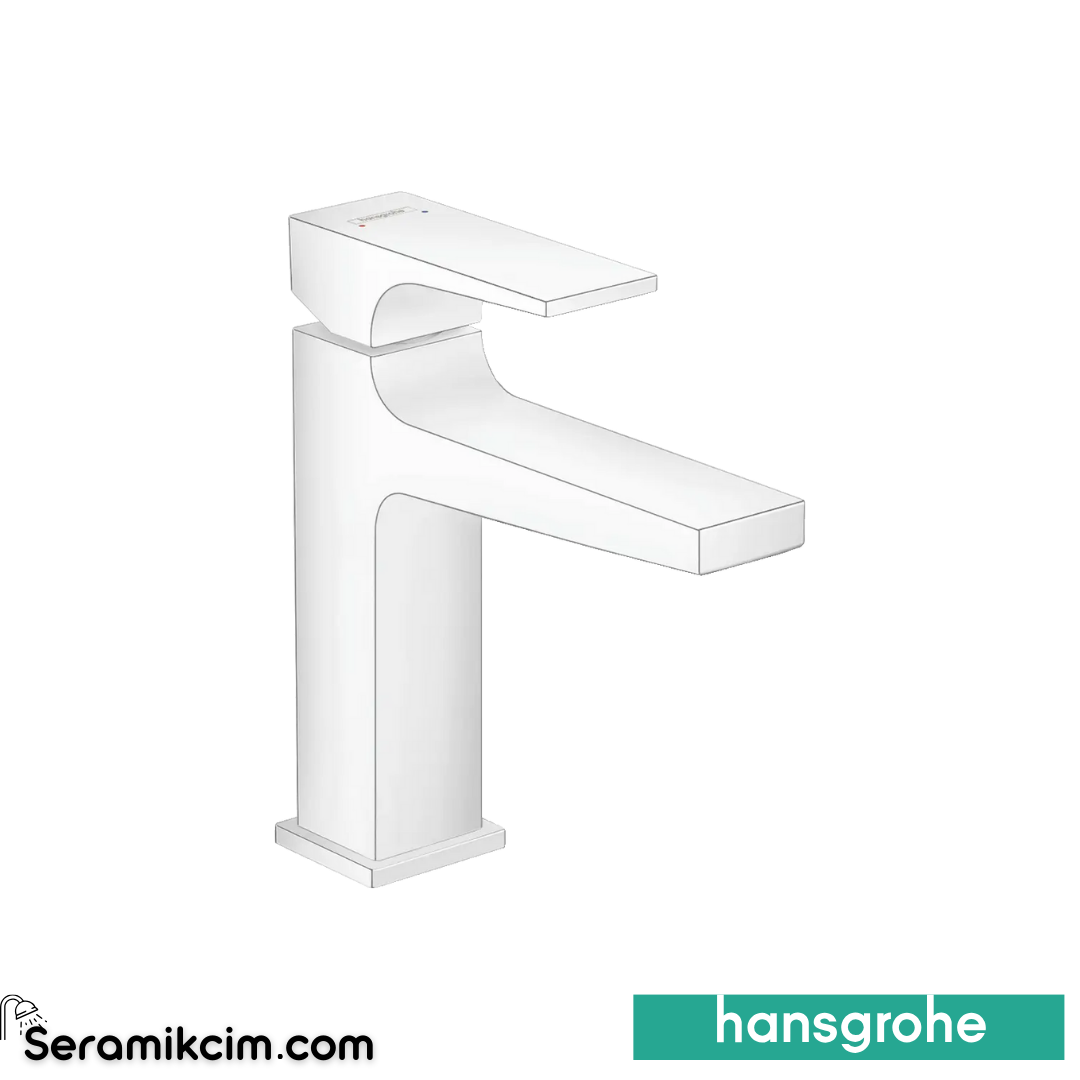 Hansgrohe Metropol Lavabo Bataryası 110 Mat Beyaz 32507700