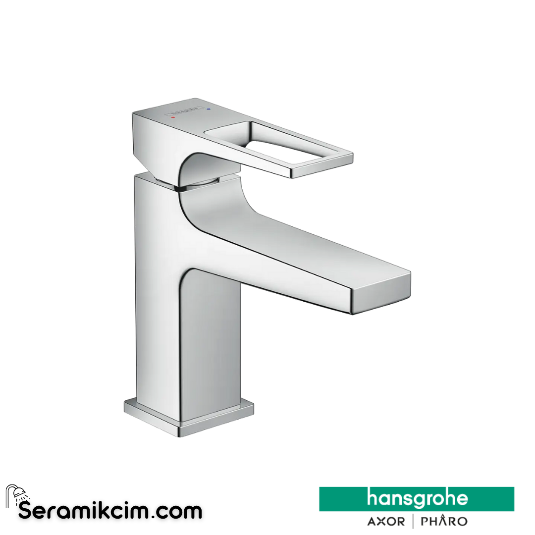 Hansgrohe Metropol Loop Tek Kollu Lavabo Bataryası 100 Krom 74500000