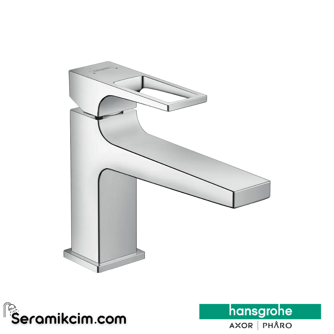 Hansgrohe Metropol Loop Volan Tek Kollu Lavabo Bataryası 100 Krom 74502000
