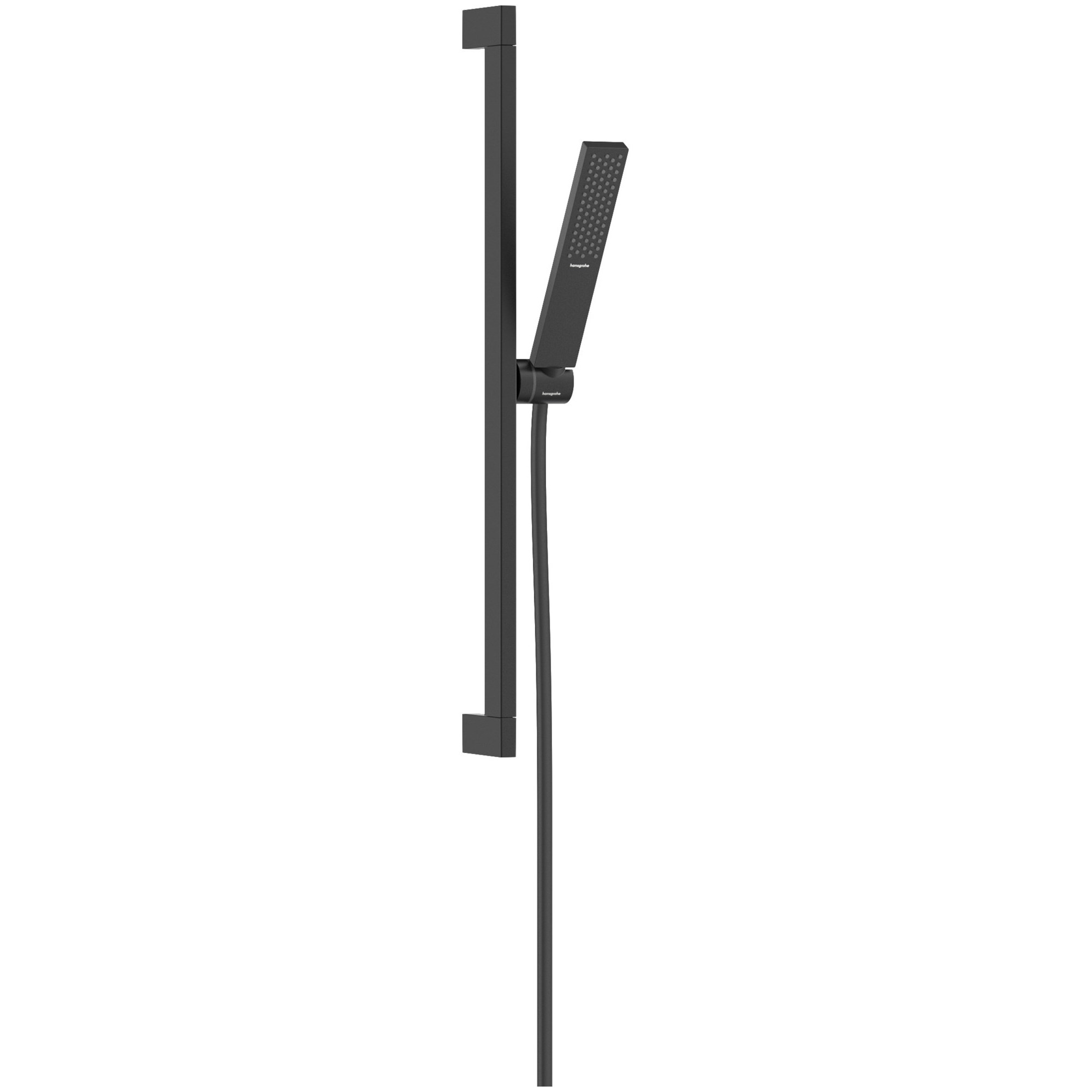 Hansgrohe Pulsify E Duş Seti 65 cm Sürgülü 10x2,5 cm El Duşlu 1 Fonksiyonlu EcoSmart+ Mat Siyah 24371670