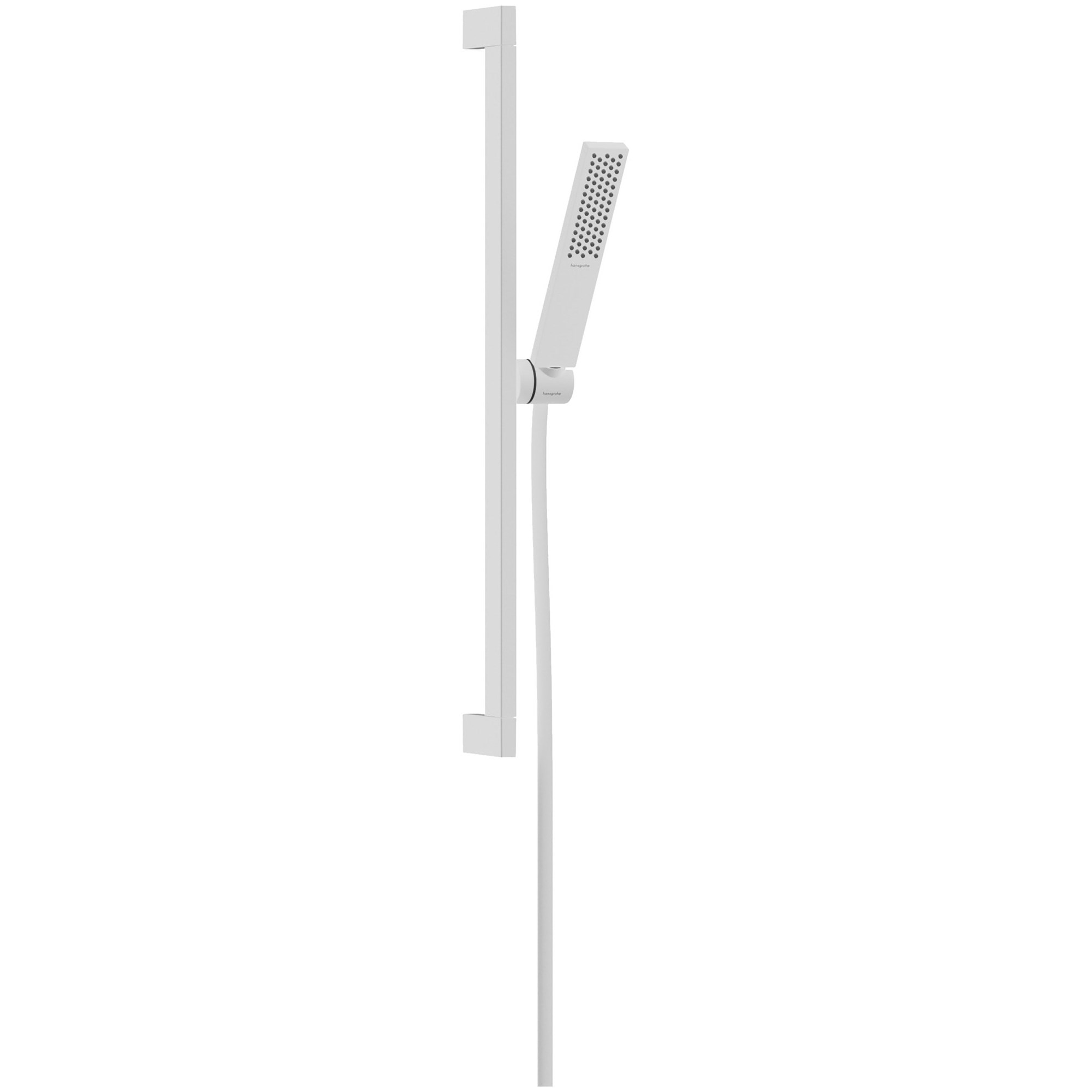 Hansgrohe Pulsify E Duş Seti 65 cm Sürgülü 10x2,5 cm El Duşlu 1 Fonksiyonlu EcoSmart+ Mat Beyaz 24371700