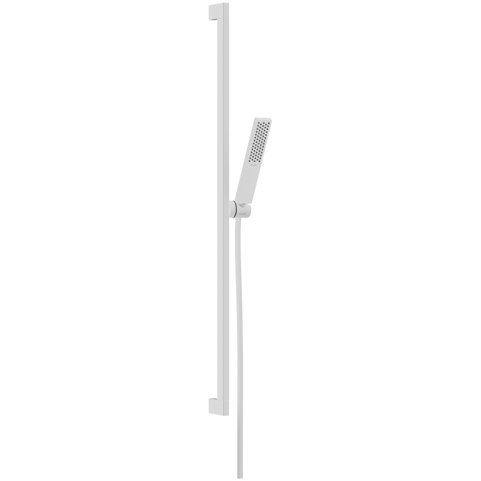 Hansgrohe Pulsify E Duş Seti 90 cm Sürgülü 10x2,5 cm El Duşlu 1 Fonksiyonlu EcoSmart Mat Beyaz 24380700