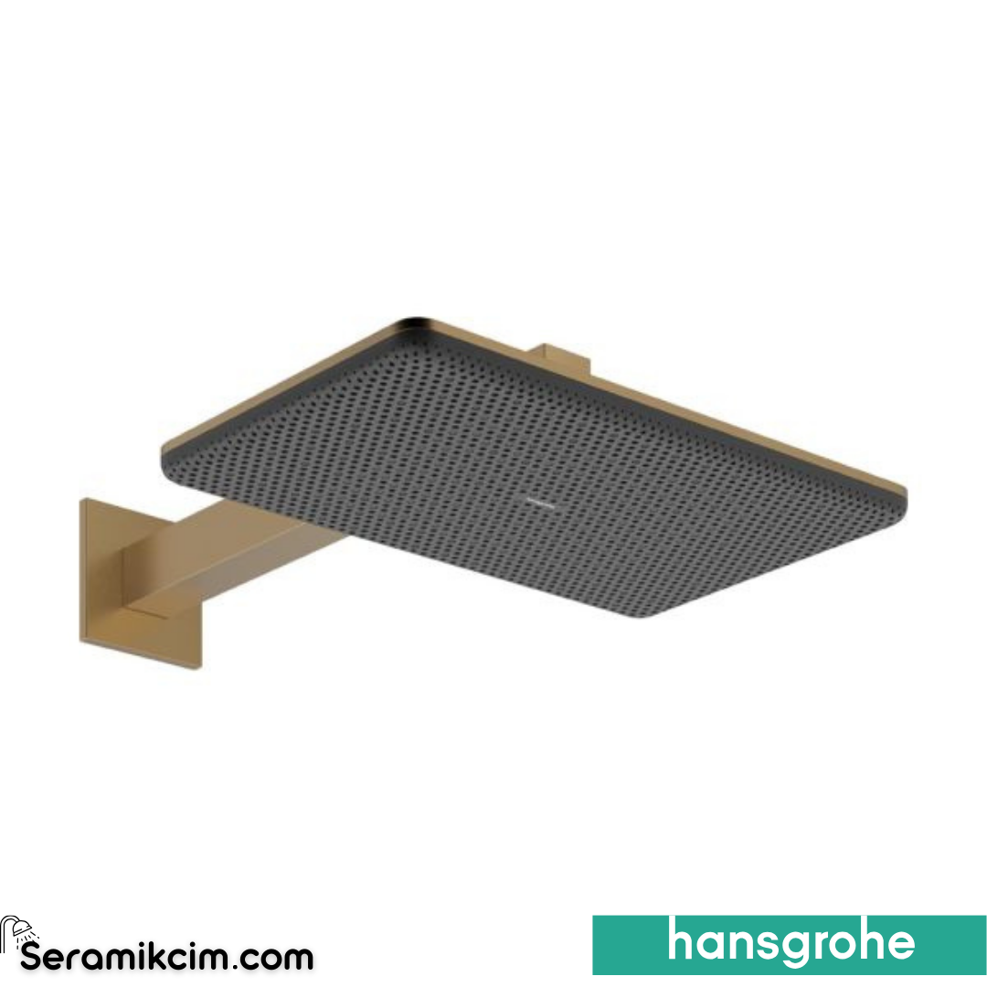 Hansgrohe Raindance Alive Q 210/340 2jet EcoSmart Mat Bronz Tepe Duşu 24551140