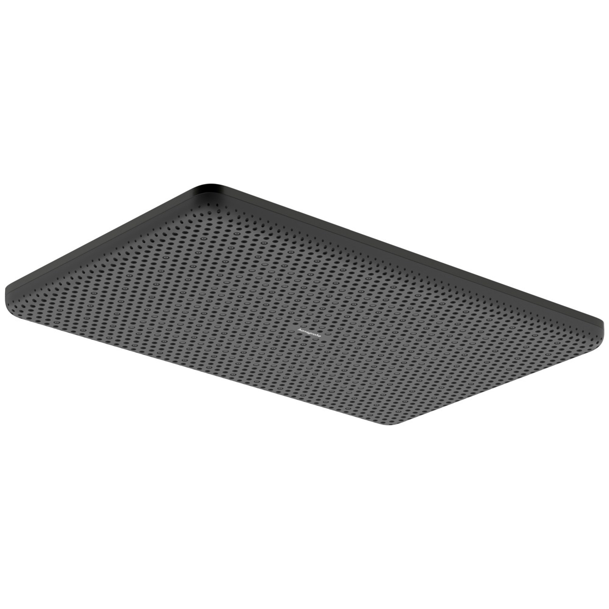 Hansgrohe Raindance Alive Q Tepe Duşu 21,4x34,3 cm 1 Fonksiyonlu Mat Siyah-Krom 24530340