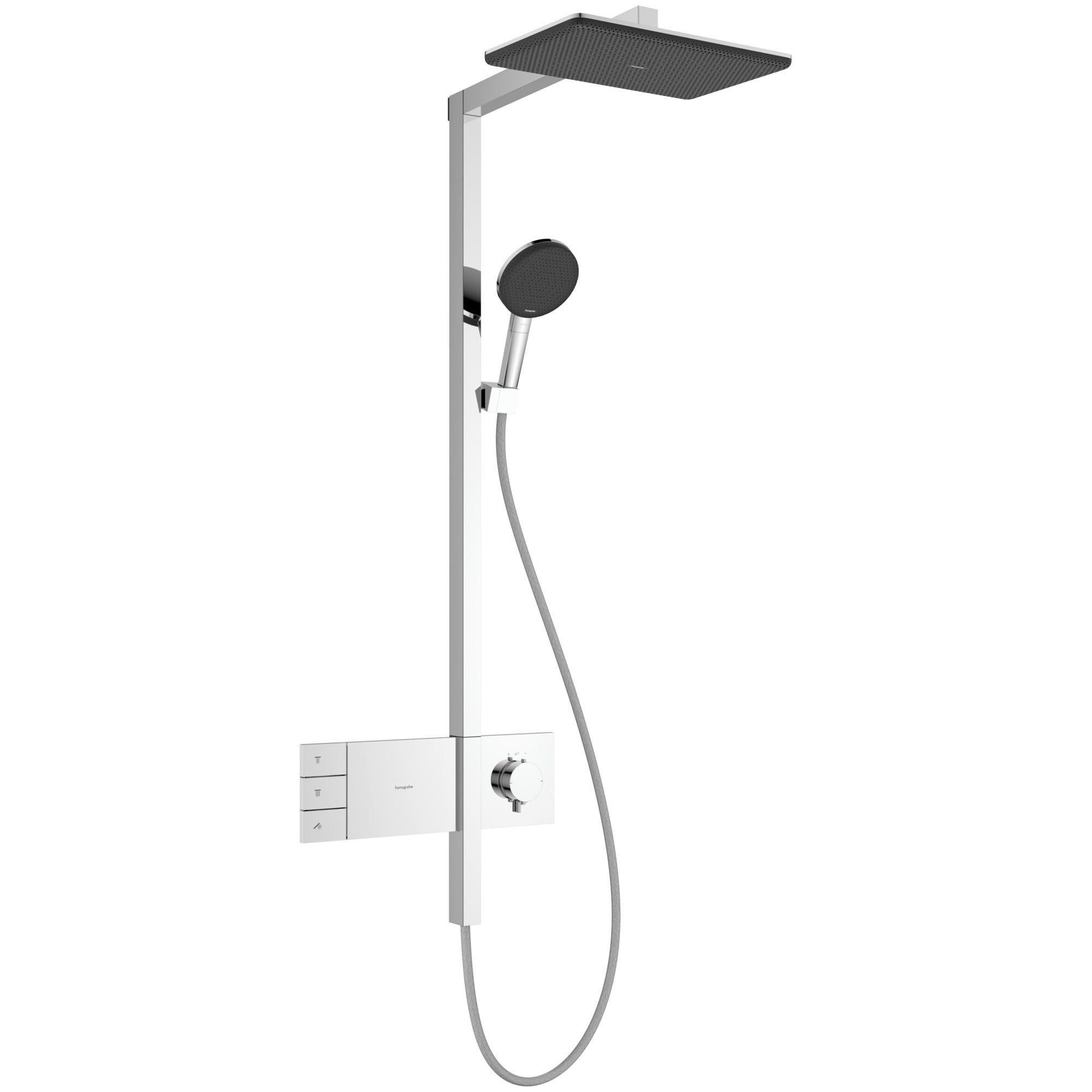 Hansgrohe Raindance Alive Q Termostatik Duş Sistemi 21,4x34,3 cm 2 Fonksiyonlu ShowerSelect Comfort Krom 24590000