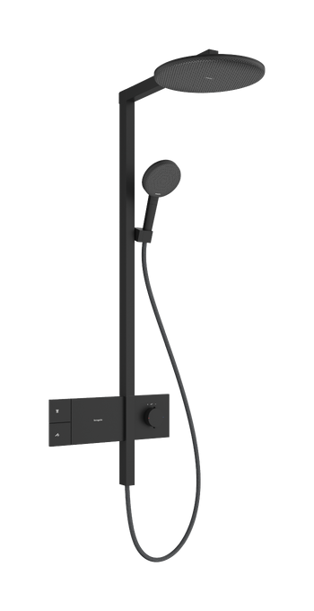 Hansgrohe Raindance Alive S Duş Kolonu 300 1Jet EcoSmart Mat Siyah 24583670