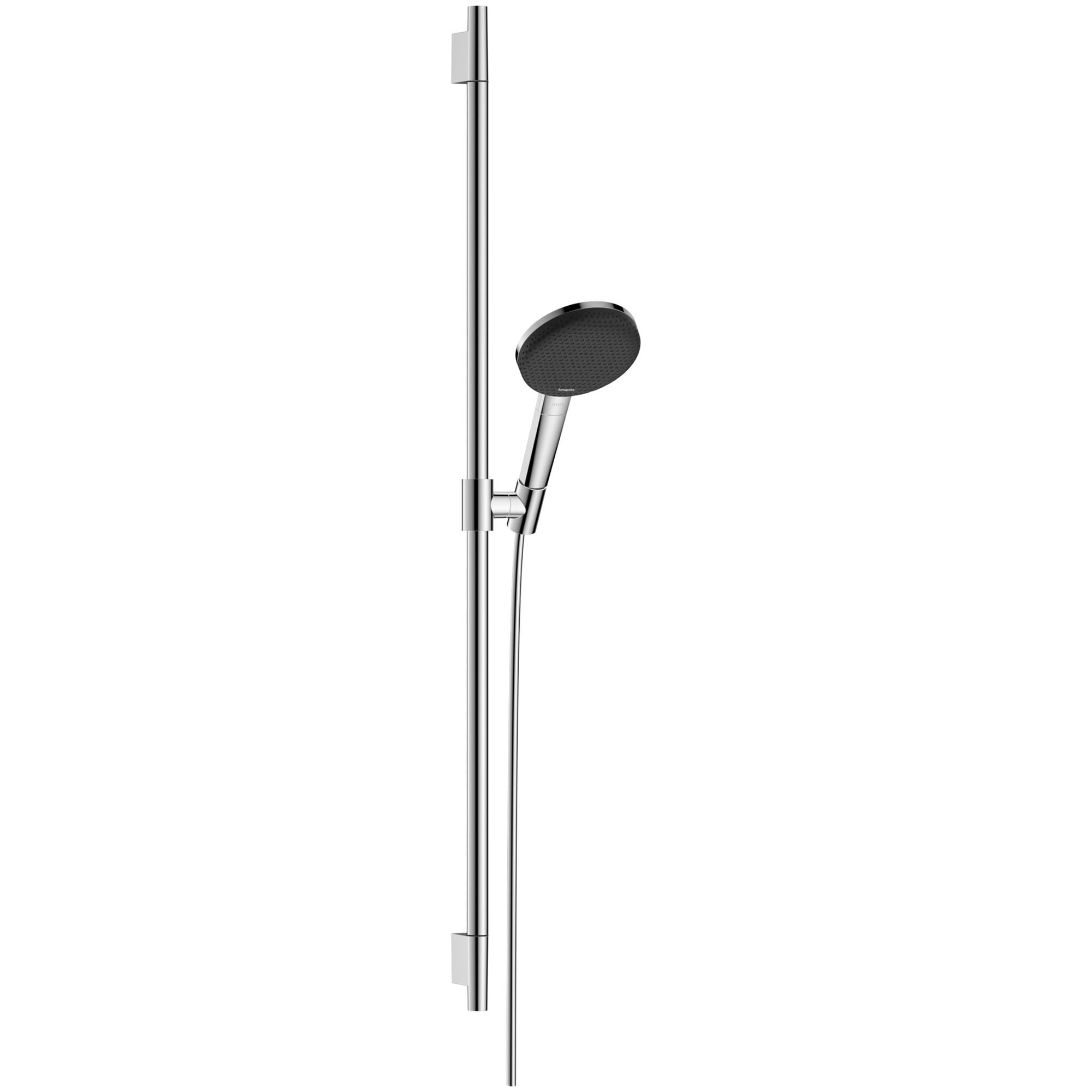 Hansgrohe Raindance Alive Select S Duş Seti 90 cm Sürgülü 12,5 cm El Duşlu 3 Fonksiyonlu EcoSmart Krom 24603000