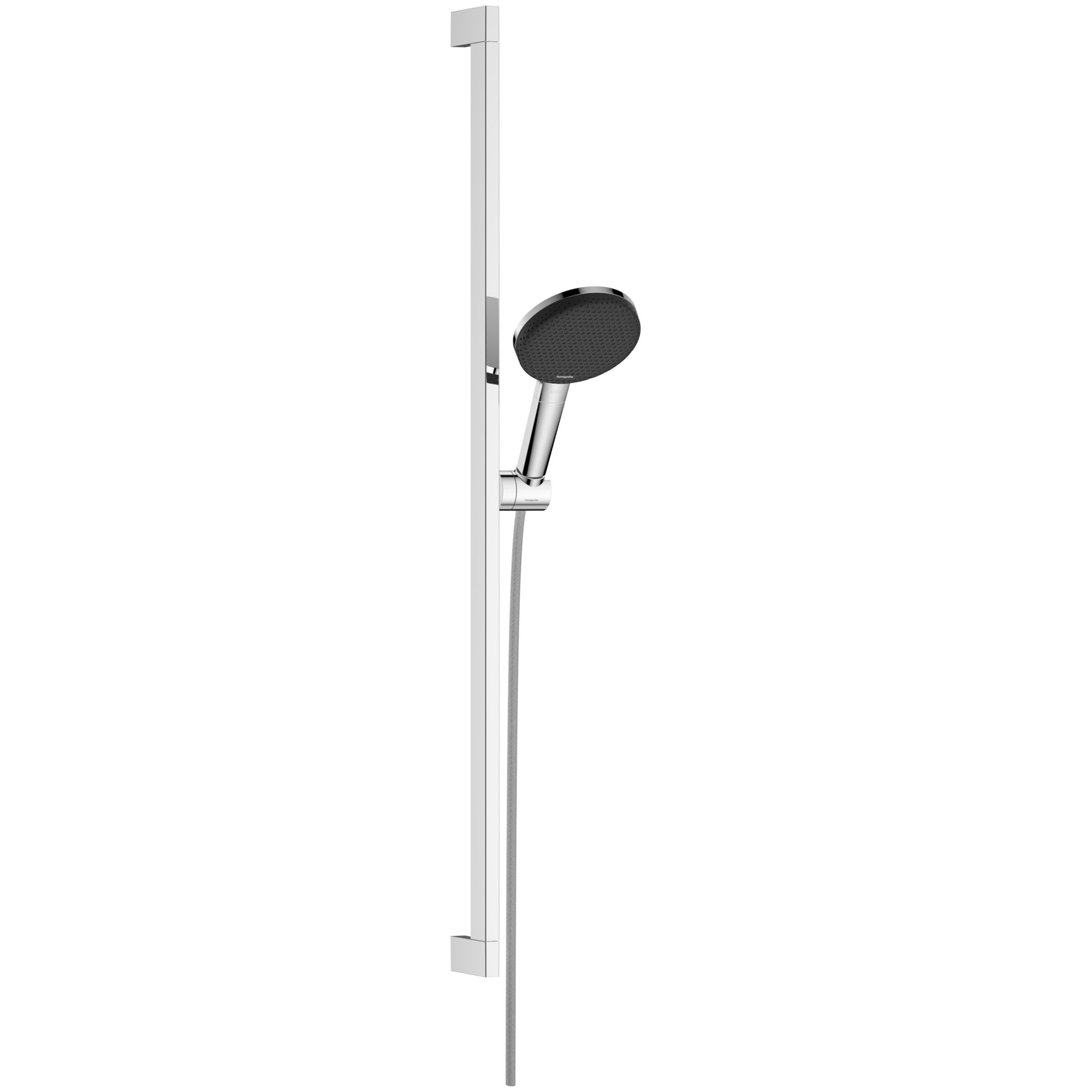 Hansgrohe Raindance Alive Select S Duş Seti 90 cm Sürgülü 12,5 cm El Duşlu 3 Fonksiyonlu EcoSmart Krom 24601000