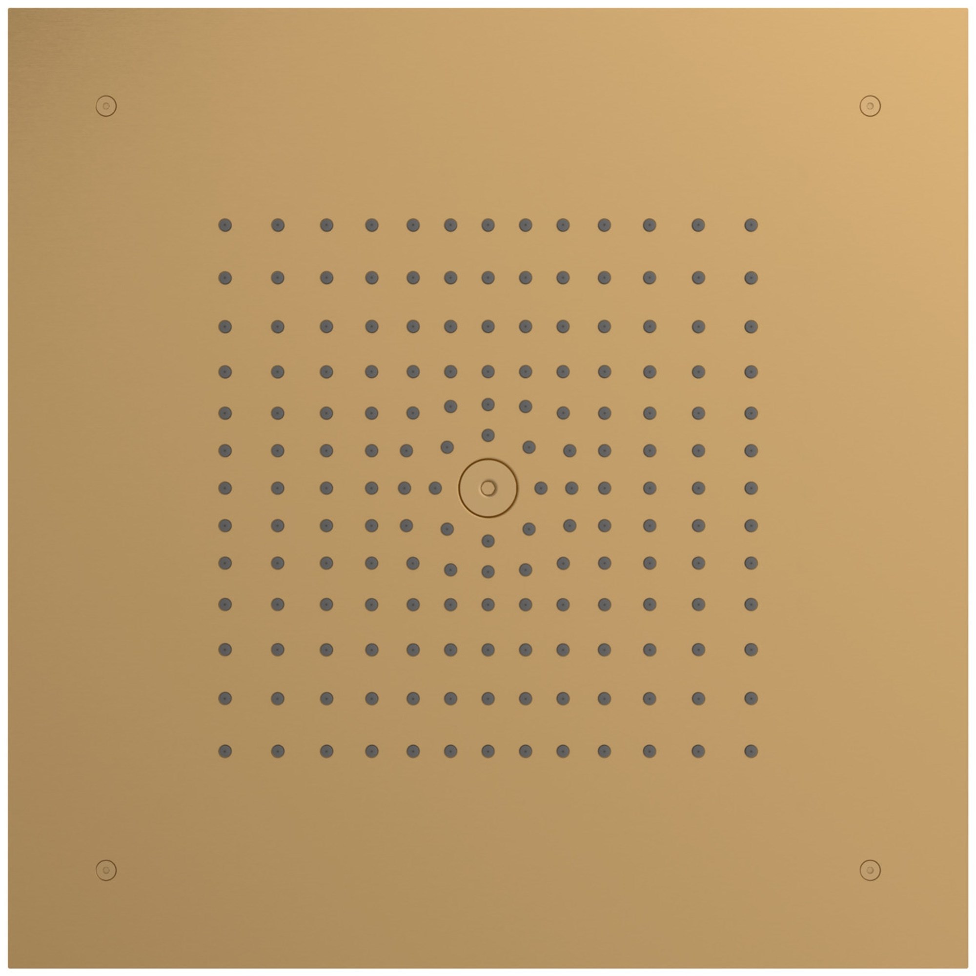 Hansgrohe Raindance E Tavana Sıfır Tepe Duşu 40x40 cm 1 Fonksiyonlu Mat Bronz 26252140