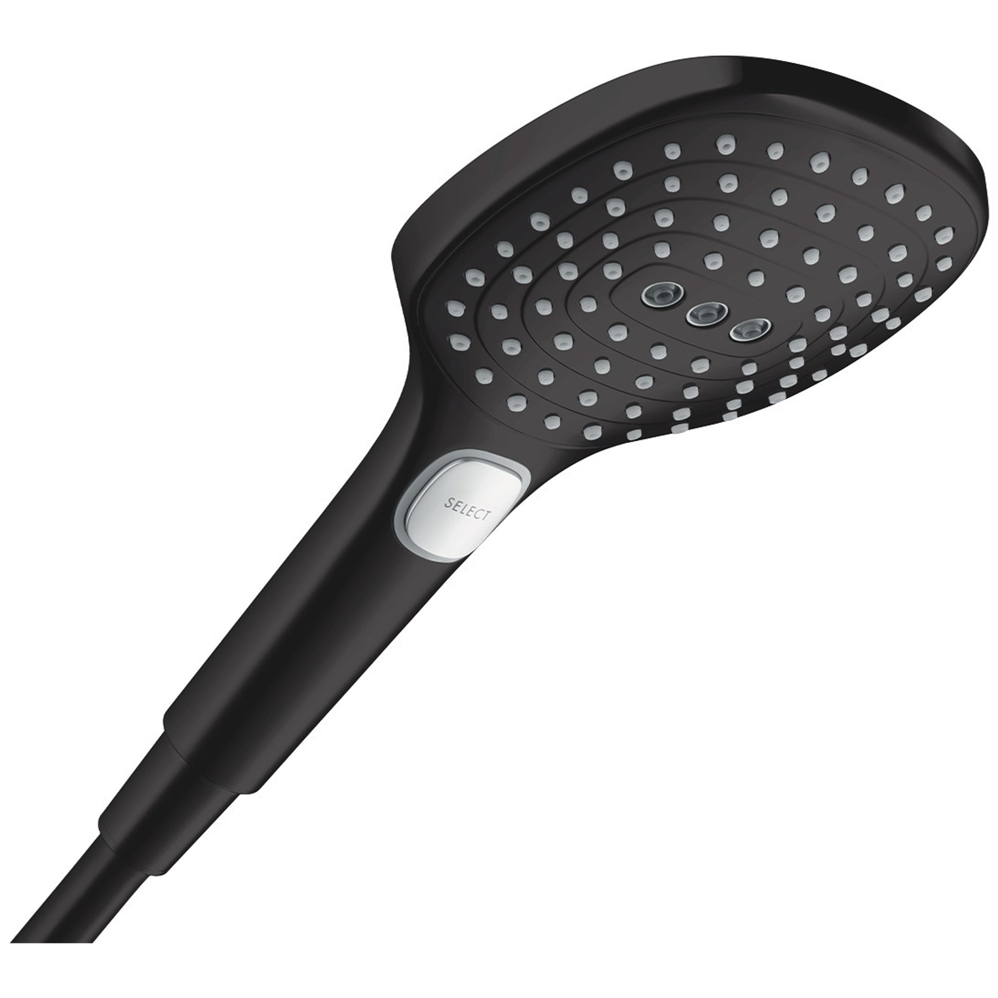 Hansgrohe Raindance Select E El Duşu 12 cm 3 Fonksiyonlu EcoSmart+ PowderRain Mat Siyah 28729670