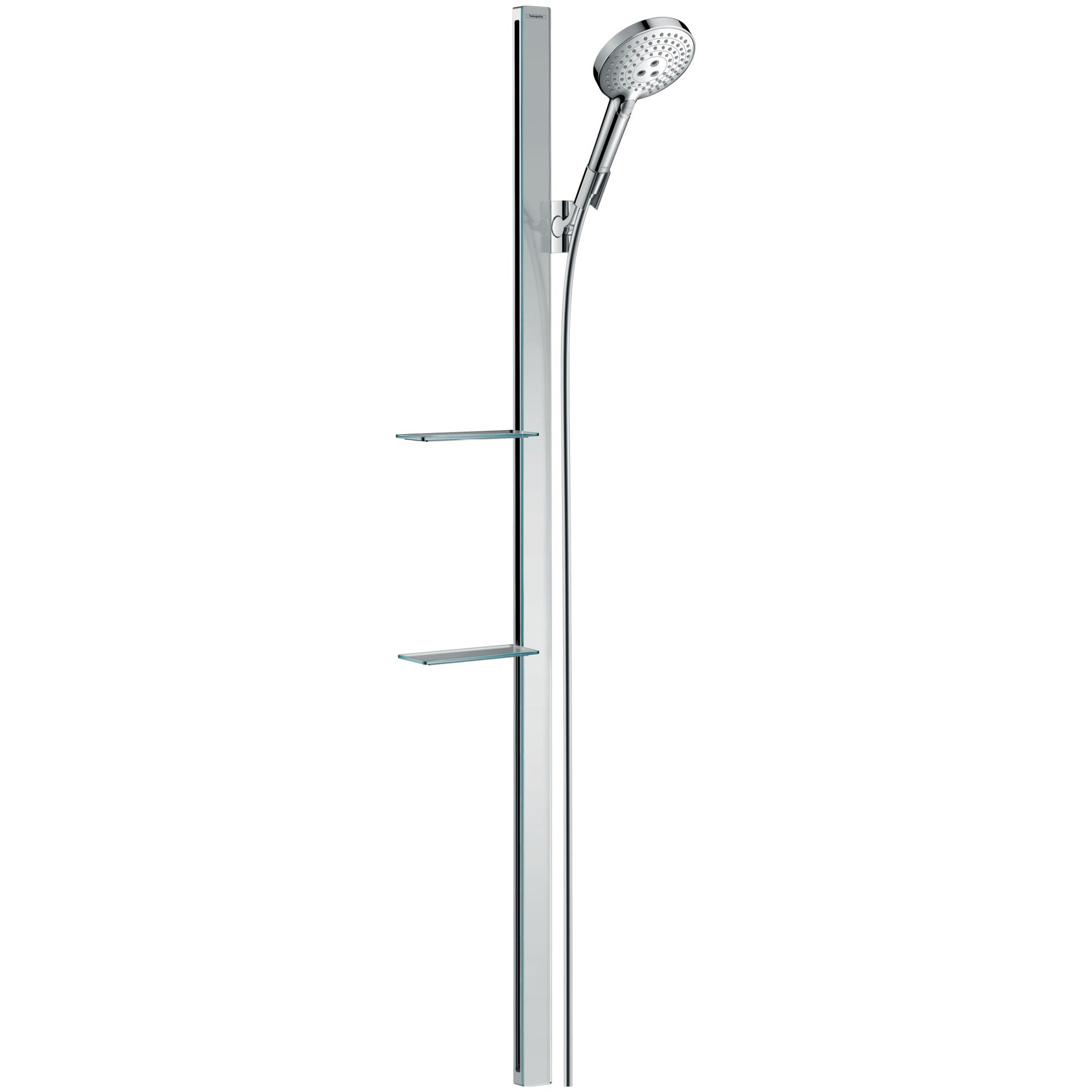 Hansgrohe Raindance Select S Duş Seti 150 cm Sürgülü 12,5 cm El Duşlu 3 Fonksiyonlu Krom 27646000