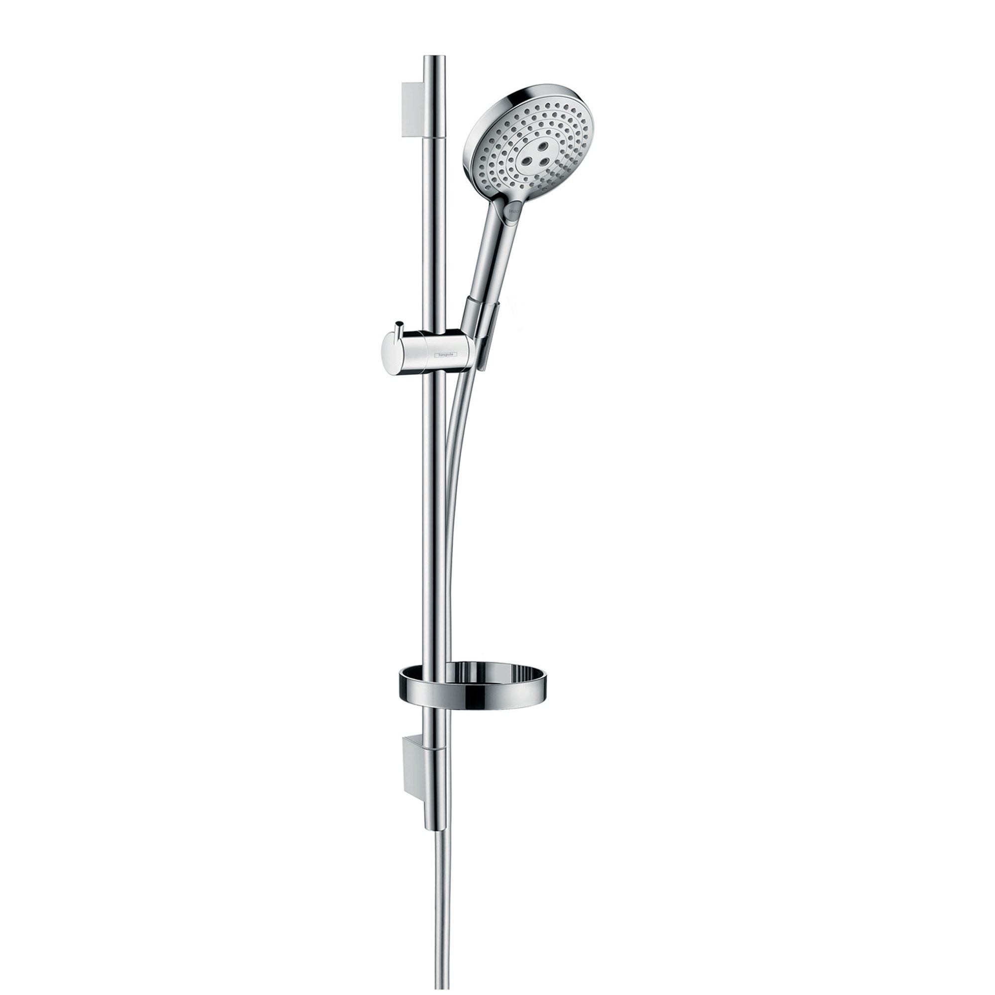 Hansgrohe Raindance Select S Duş Seti 65 cm Sürgülü 12,5 cm El Duşlu 3 Fonksiyonlu Krom 26630000
