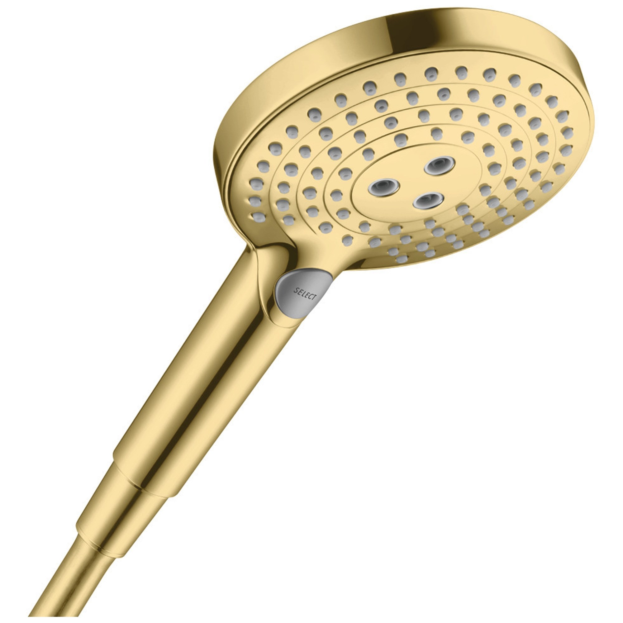 Hansgrohe Raindance Select S El Duşu 12,5 cm 3 Fonksiyonlu EcoSmart Parlak Altın 26531990