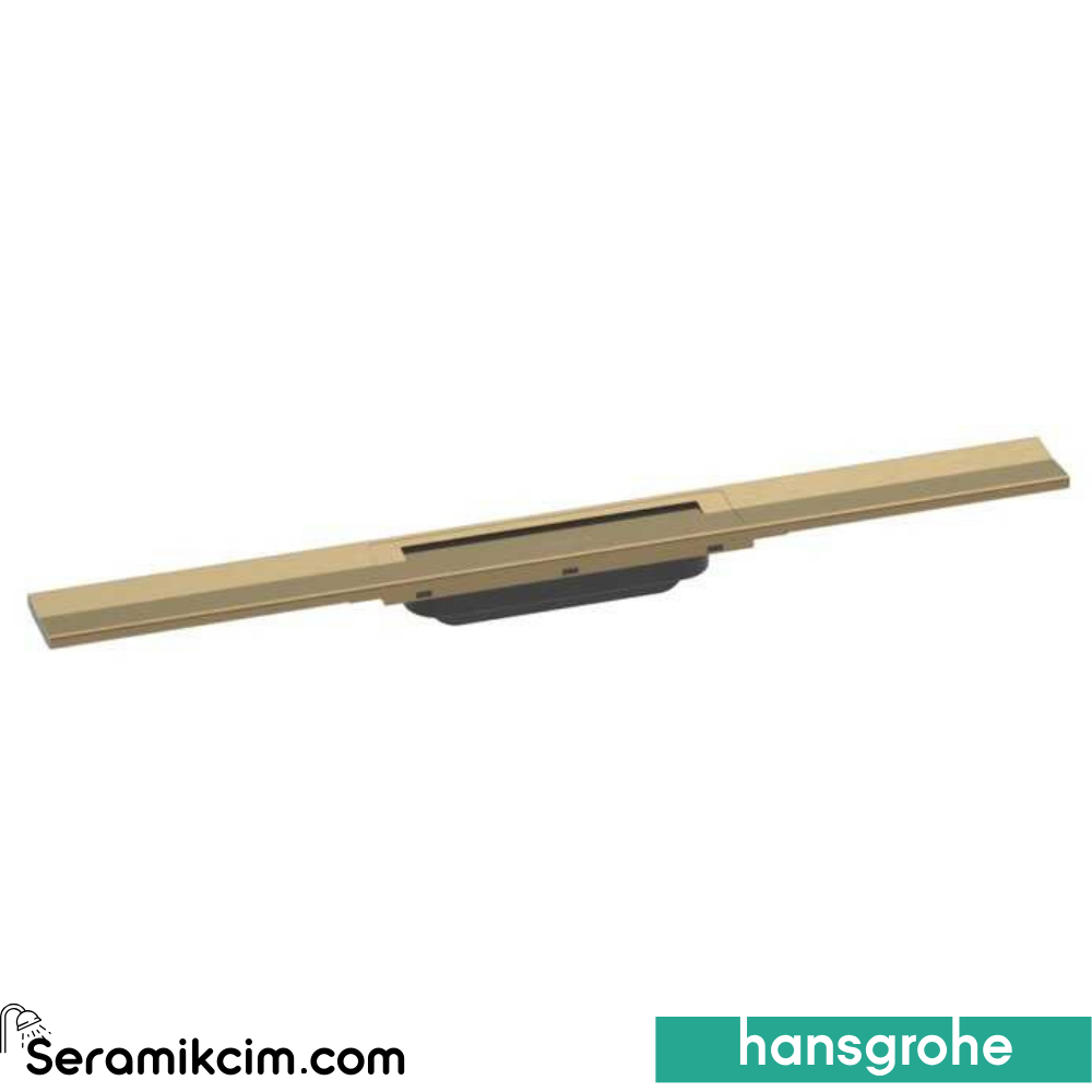 Hansgrohe RainDrain Lineer Duş Kanalı 70 Cm Kesilebilir Serbest Kurulum İçin Mat Bronz 56043140