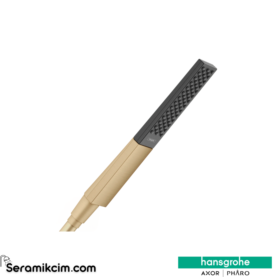Hansgrohe Rainfinity Baton El Duşu100 1 Fonksiyonlu Mat Bronz 26866140