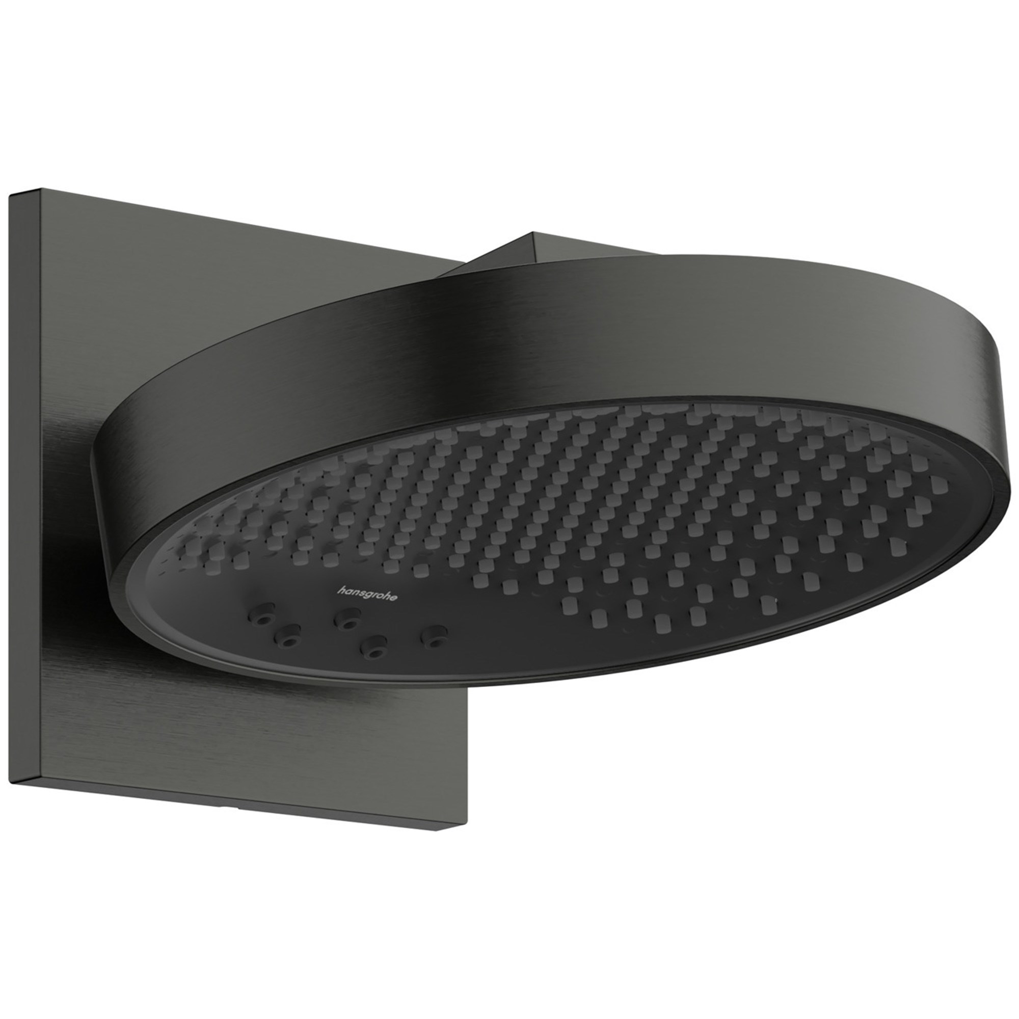 Hansgrohe Rainfinity Duvardan Tepe Duşu 25 cm 3 Fonksiyonlu EcoSmart Mat Siyah-Krom 26233340