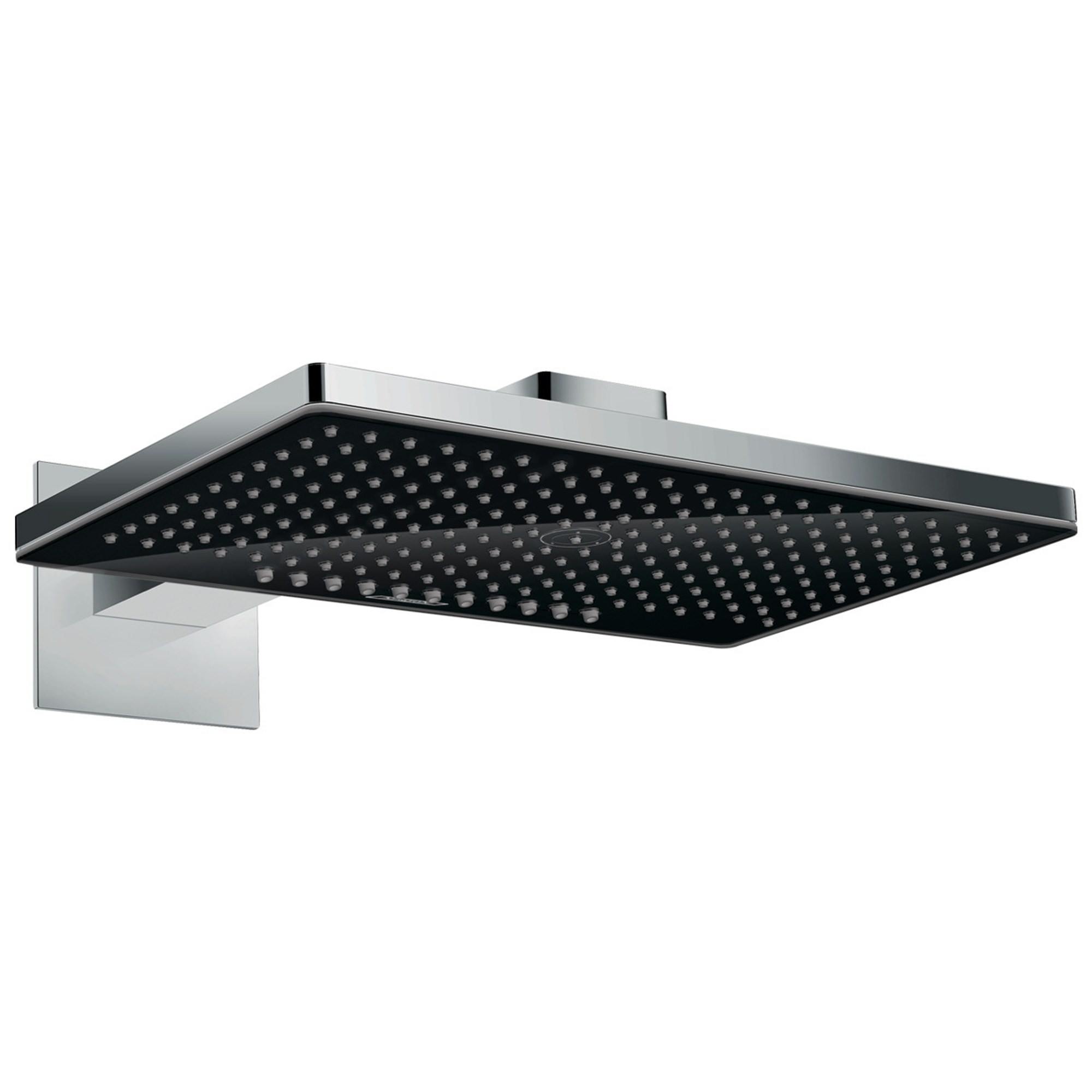 Hansgrohe Rainmaker Select Duvardan Tepe Duşu 460 2 Fonksiyonlu Siyah-Krom 24005600