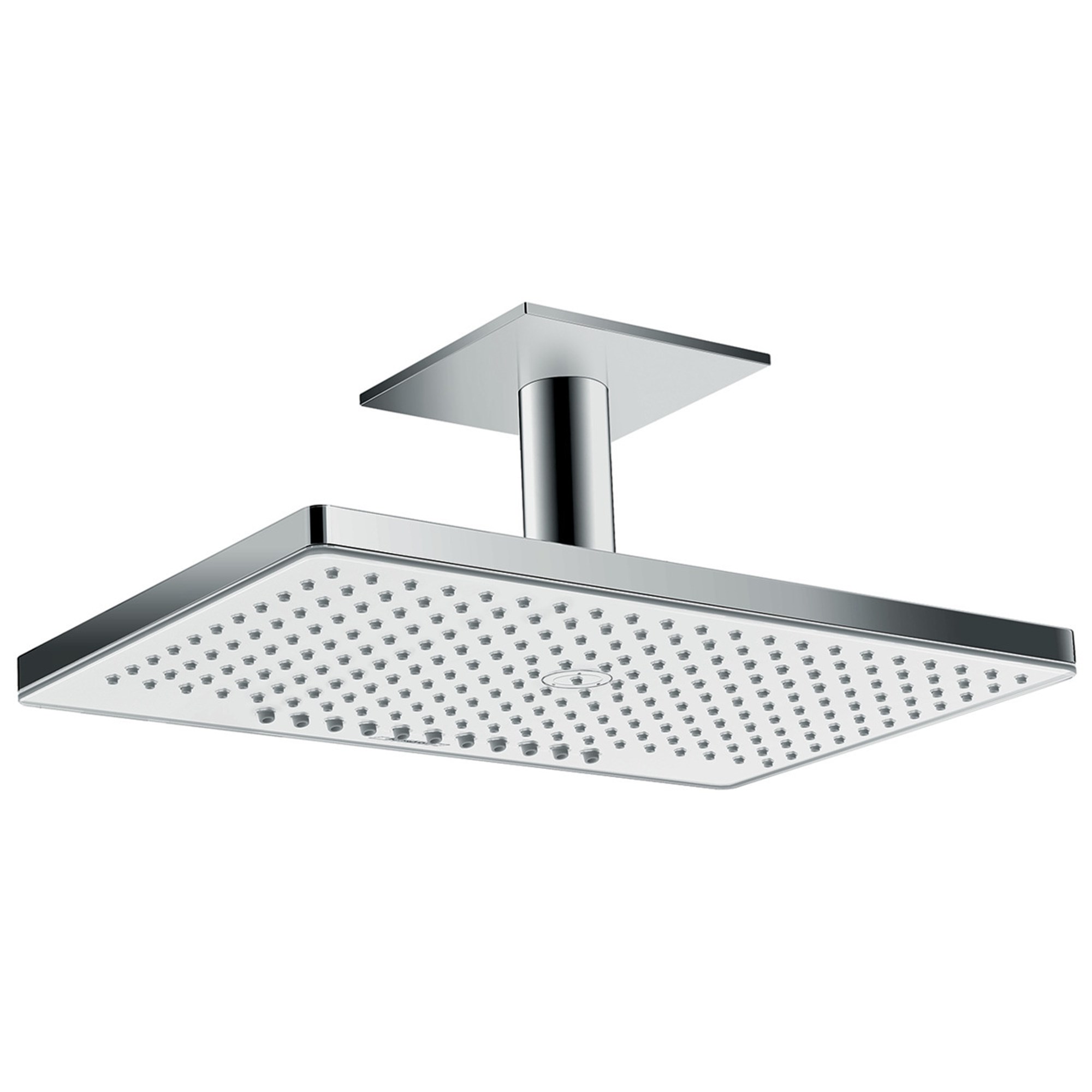 Hansgrohe Rainmaker Select Tavandan Tepe Duşu 460 2 Fonksiyonlu EcoSmart Beyaz-Krom 24014400