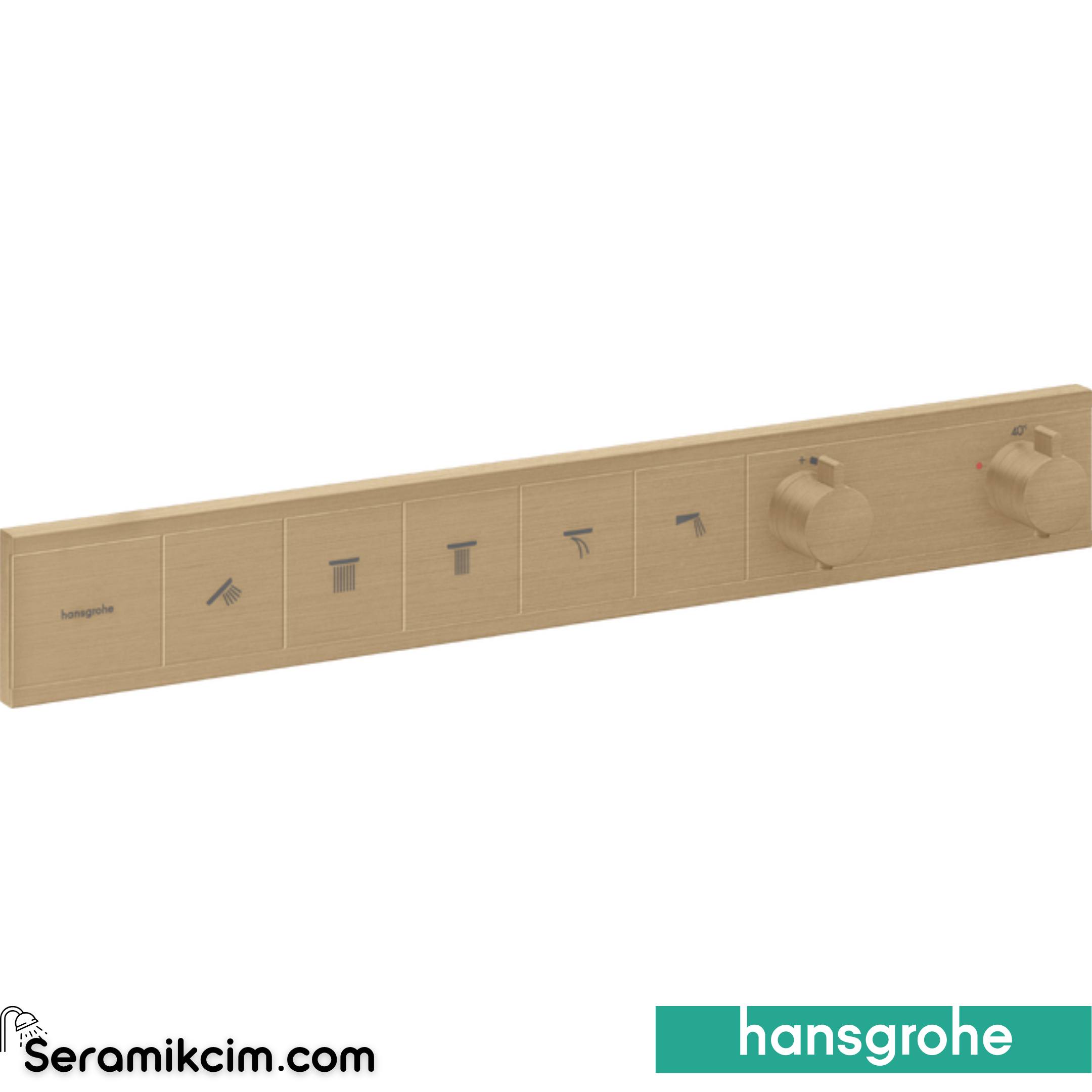 Hansgrohe Rainselect Termostat Ankastre 5 Çıkış Mat Beyaz 15384140