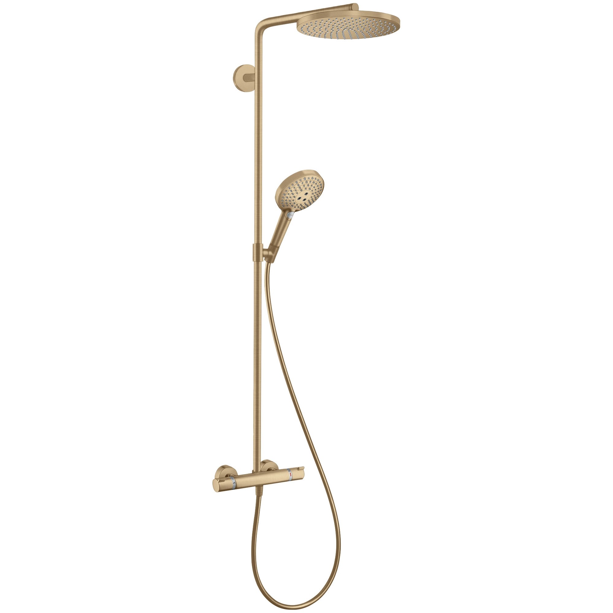 Hansgrohe Rd S Shp240 1 Fonksiyonlu Powderrain Eco+ Thm Mat Bronz