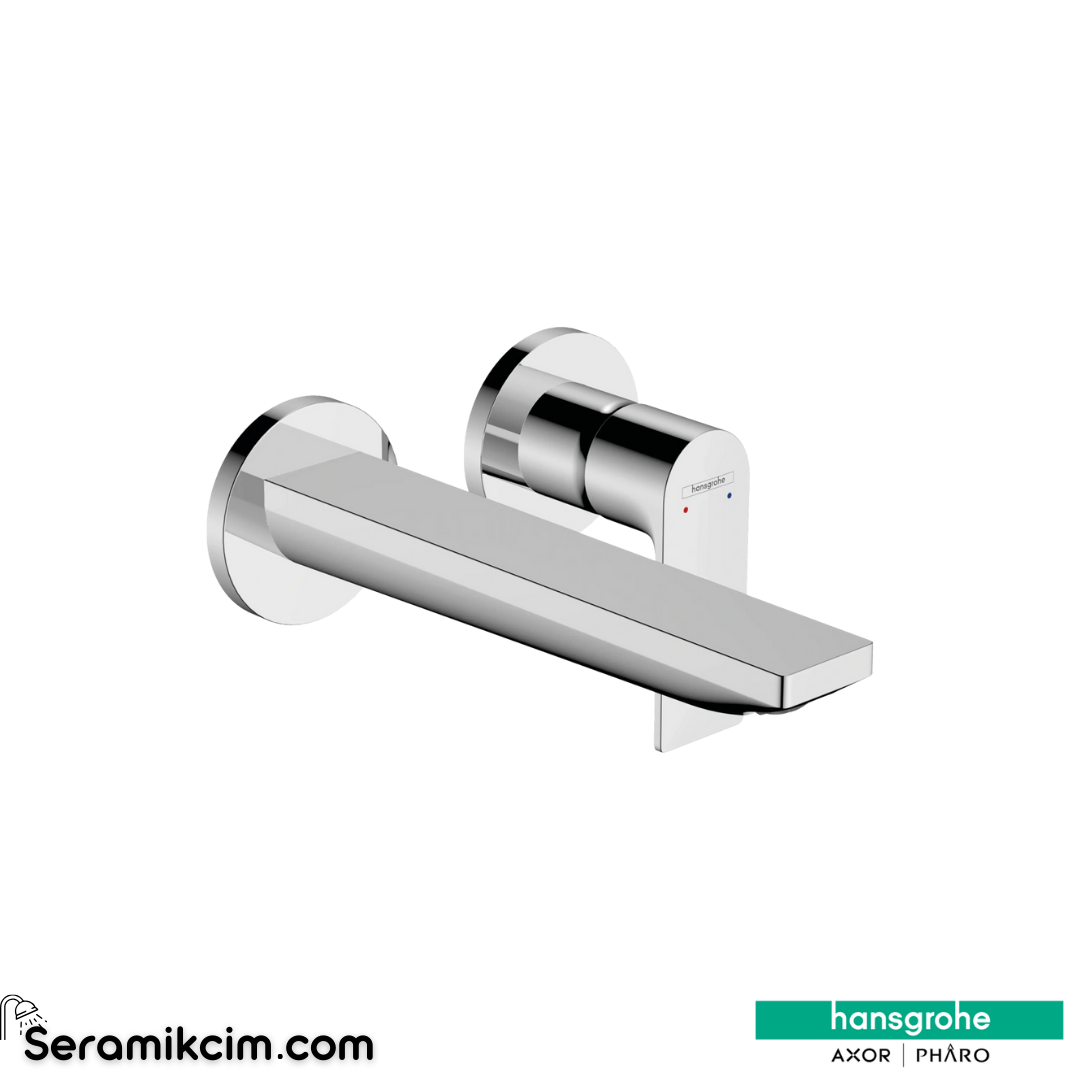 Hansgrohe Rebris E Ankastre Lavabo Bataryası 20,5 Cm Gaga İle Krom 72568000