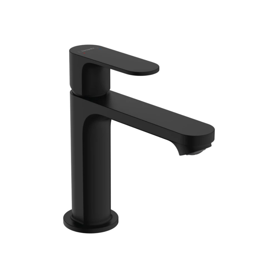 Hansgrohe Rebris E Eviye Bataryası S Tek Kollu Lavabo Bataryası 110 Coolstart Kumandasız Satin Siyah 72520670 - 72520670