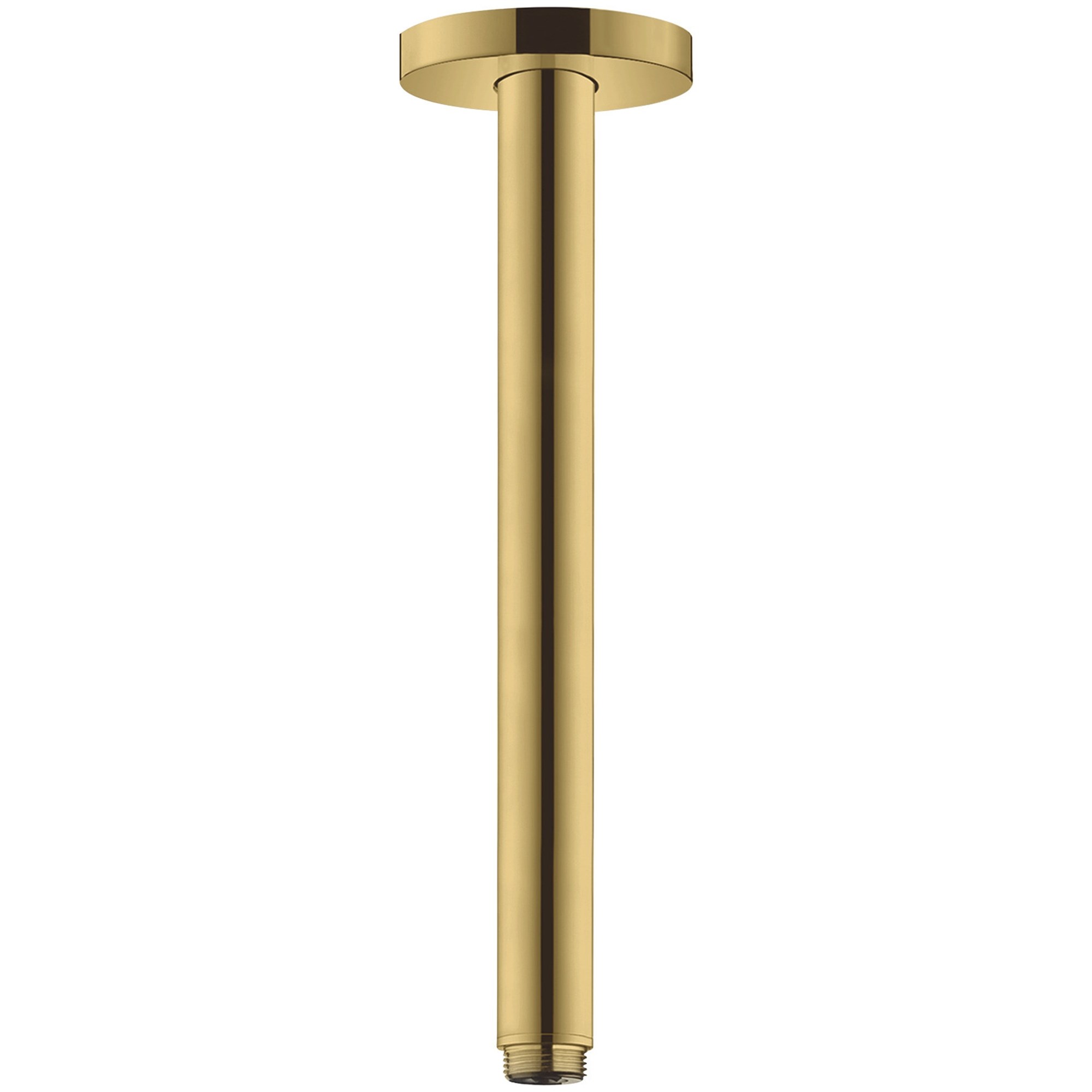Hansgrohe S Tavan Bağlantı Borusu 30 cm Parlak Altın 27389990