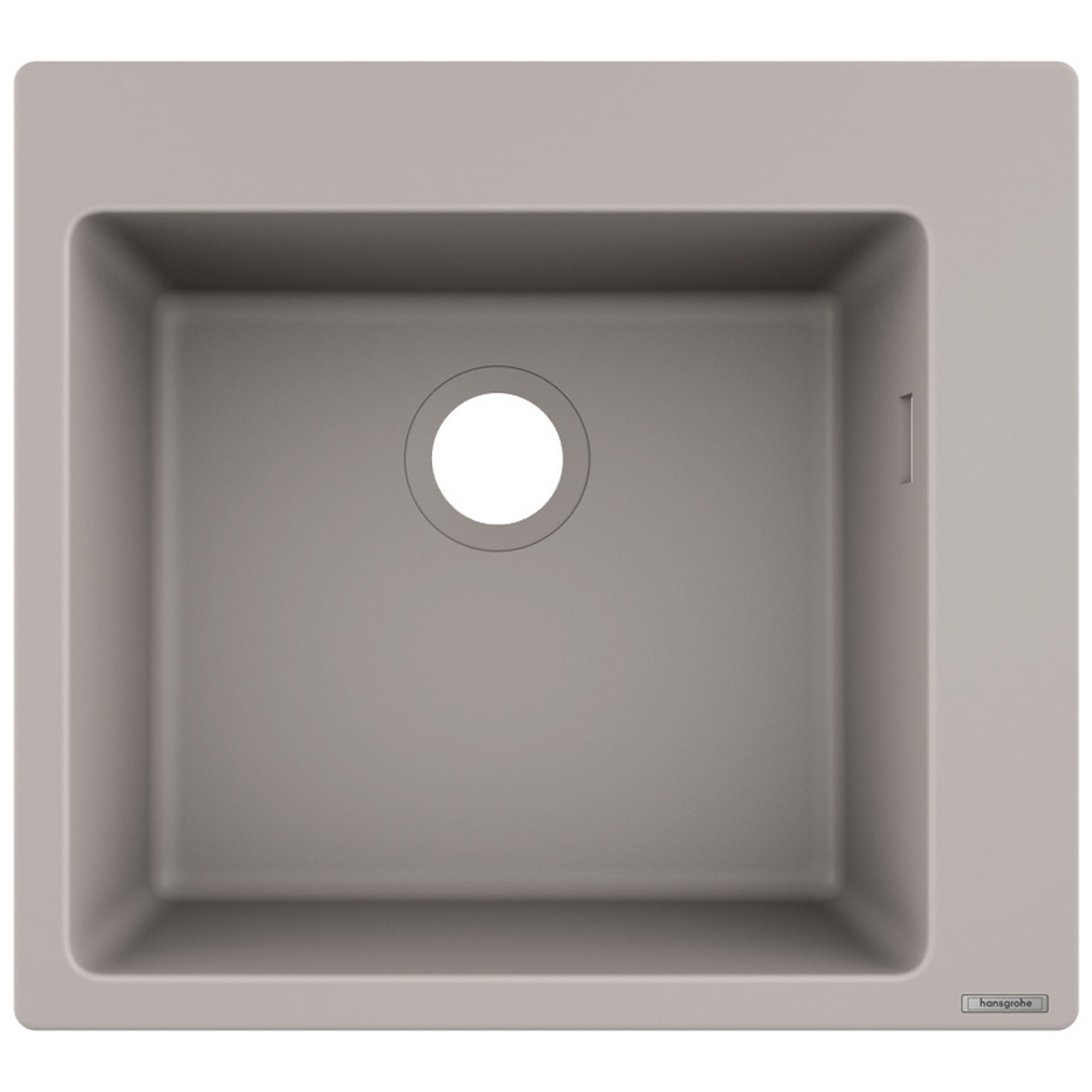 Hansgrohe S510-F450 Tezgah Üstü Granit Eviye 450 43312380