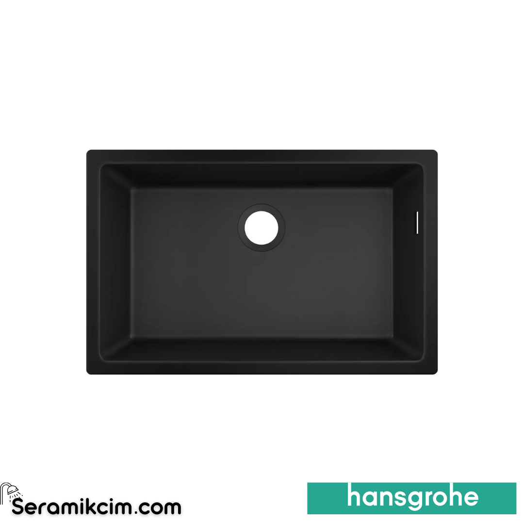 Hansgrohe S510-U660 Tezgah Altı Granit Eviye 660 43432170