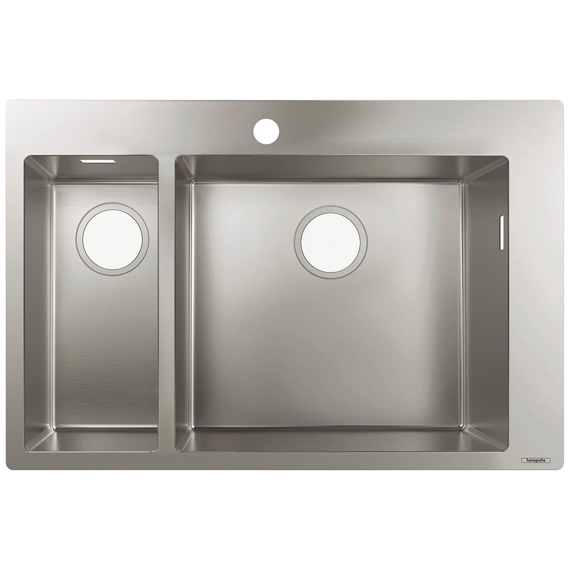 Hansgrohe S711-F655 Tezgah Üstü Eviye 180X450 43309800