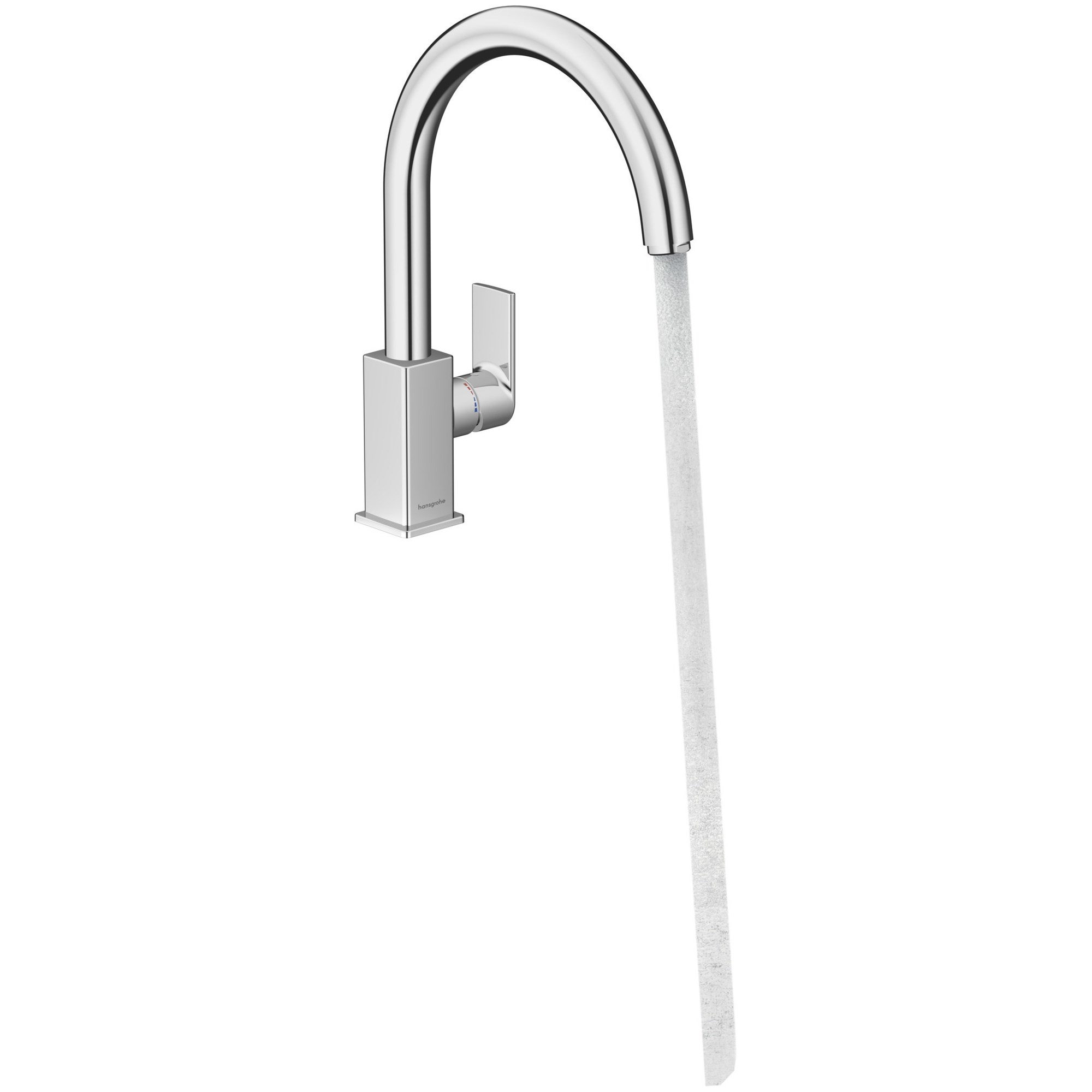 Hansgrohe Single Lever Kit Kromen Mixer 260 With Swivel Spout 71871000