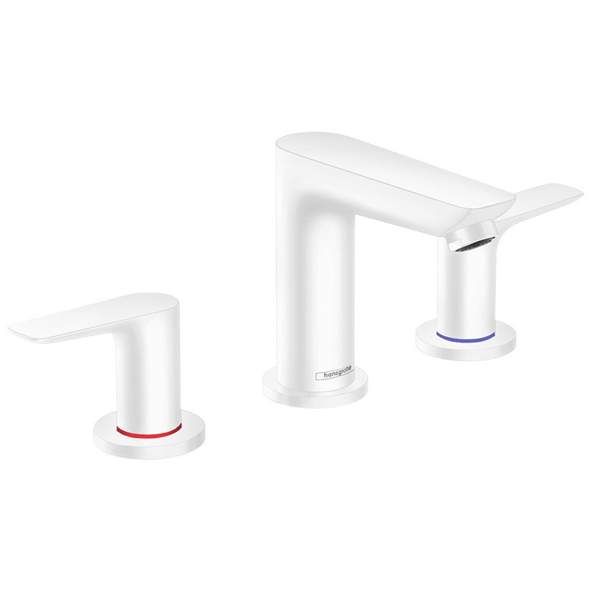Hansgrohe Talis E 3 Delikli Lavabo Bataryası Sifon Kumandalı Mat Beyaz 71733700