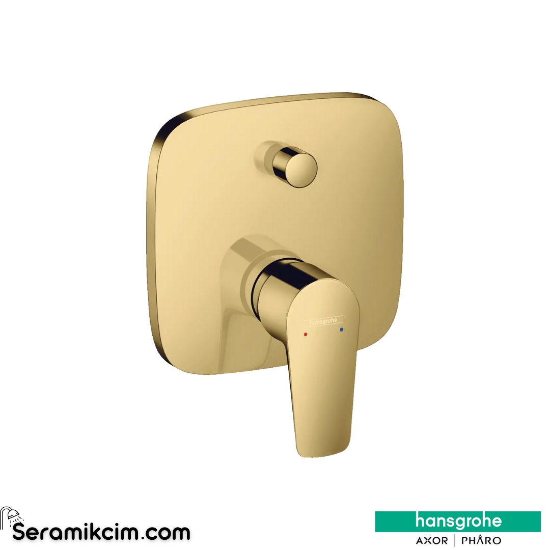 Hansgrohe Talis E Ankastre Banyo Bataryası Parlak Altın 71745990